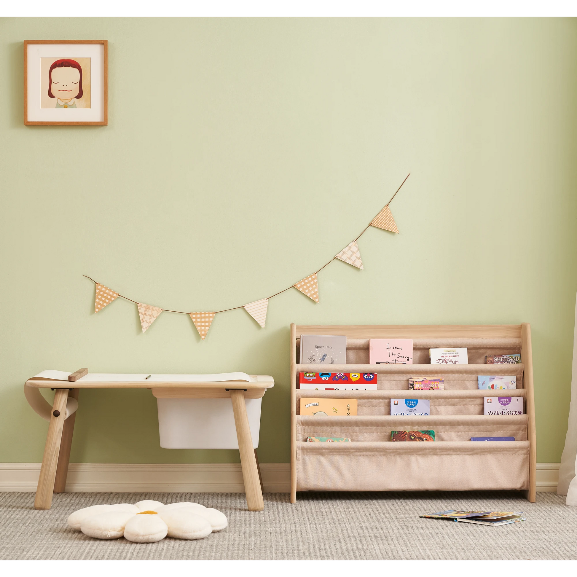 Solidwood Mio Kids Bookshelf