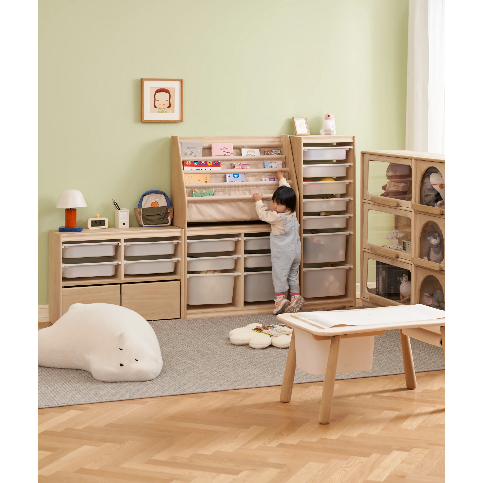 Solidwood Mio Kids Bookshelf