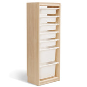 Solidwood Mio Kids Toy Storage Combination with 7 Boxes
