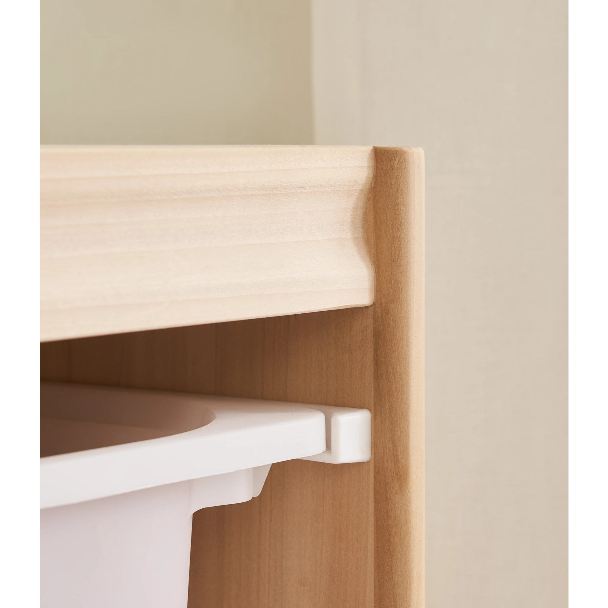 Solidwood Mio Kids Toy Storage Combination with 2 Drawers and 4 Boxes