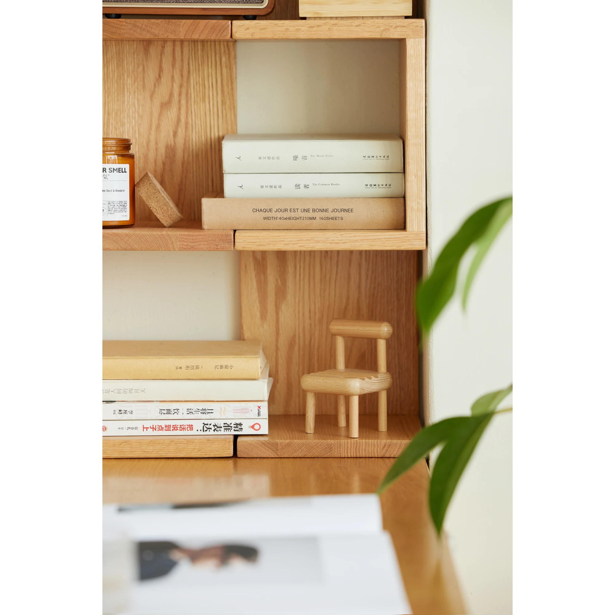 Solidwood Pittsburgh Corner Bookshelf