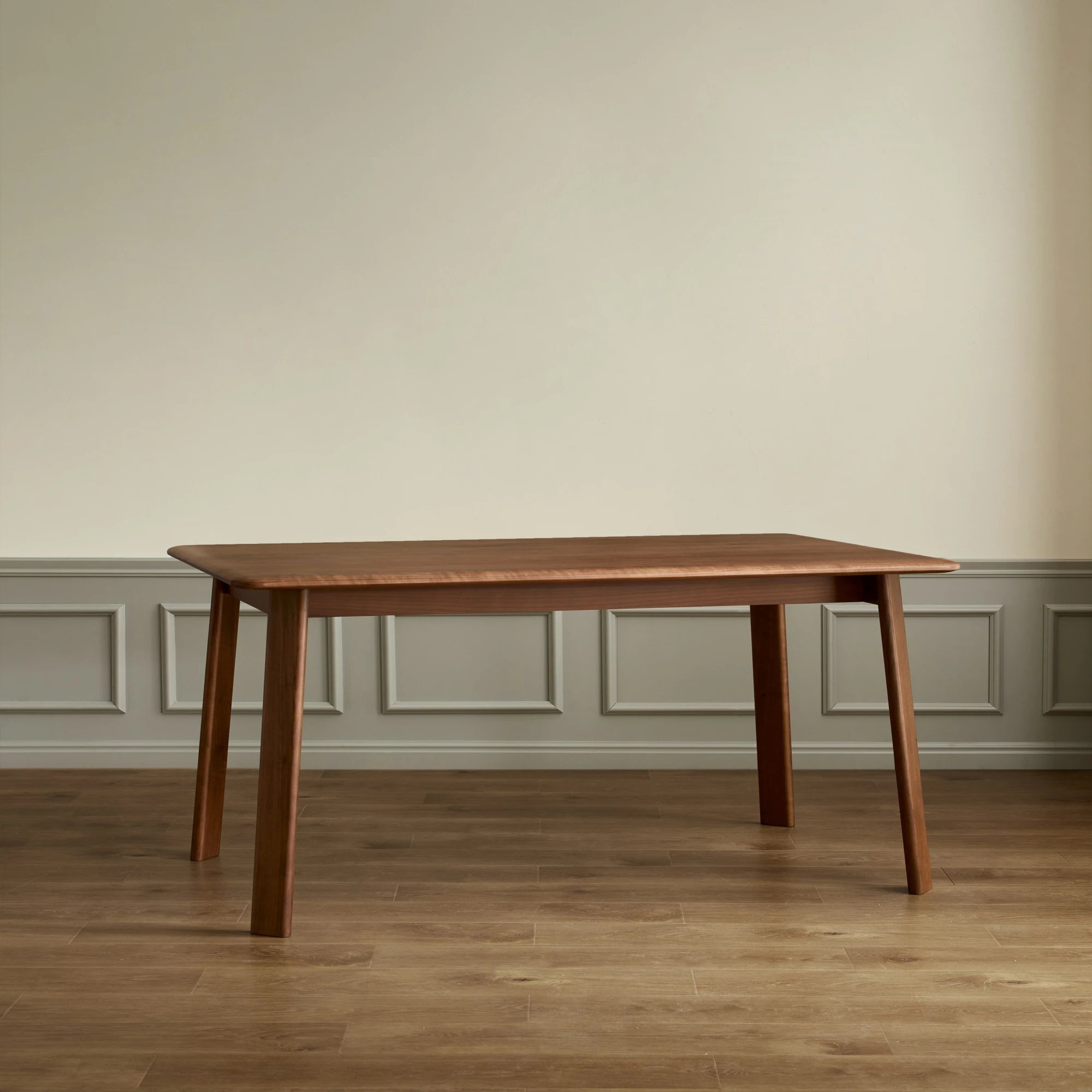Solidwood Luxembourg Dining Table, Dark Wood
