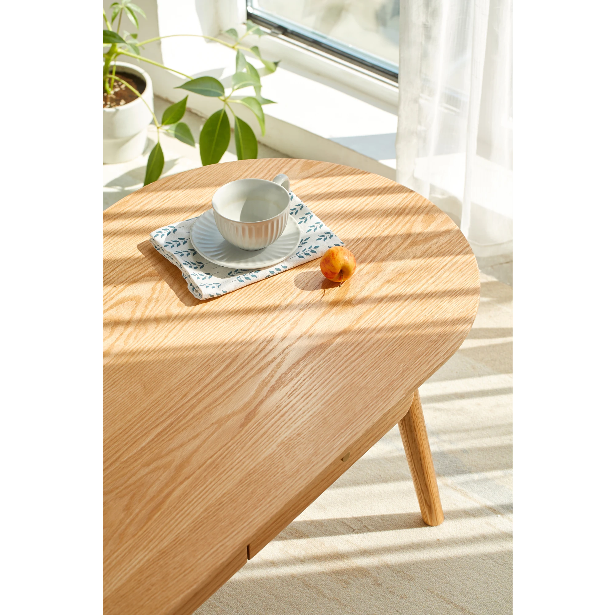 Solidwood Santa Rosa Coffee Table with 2 Drawers