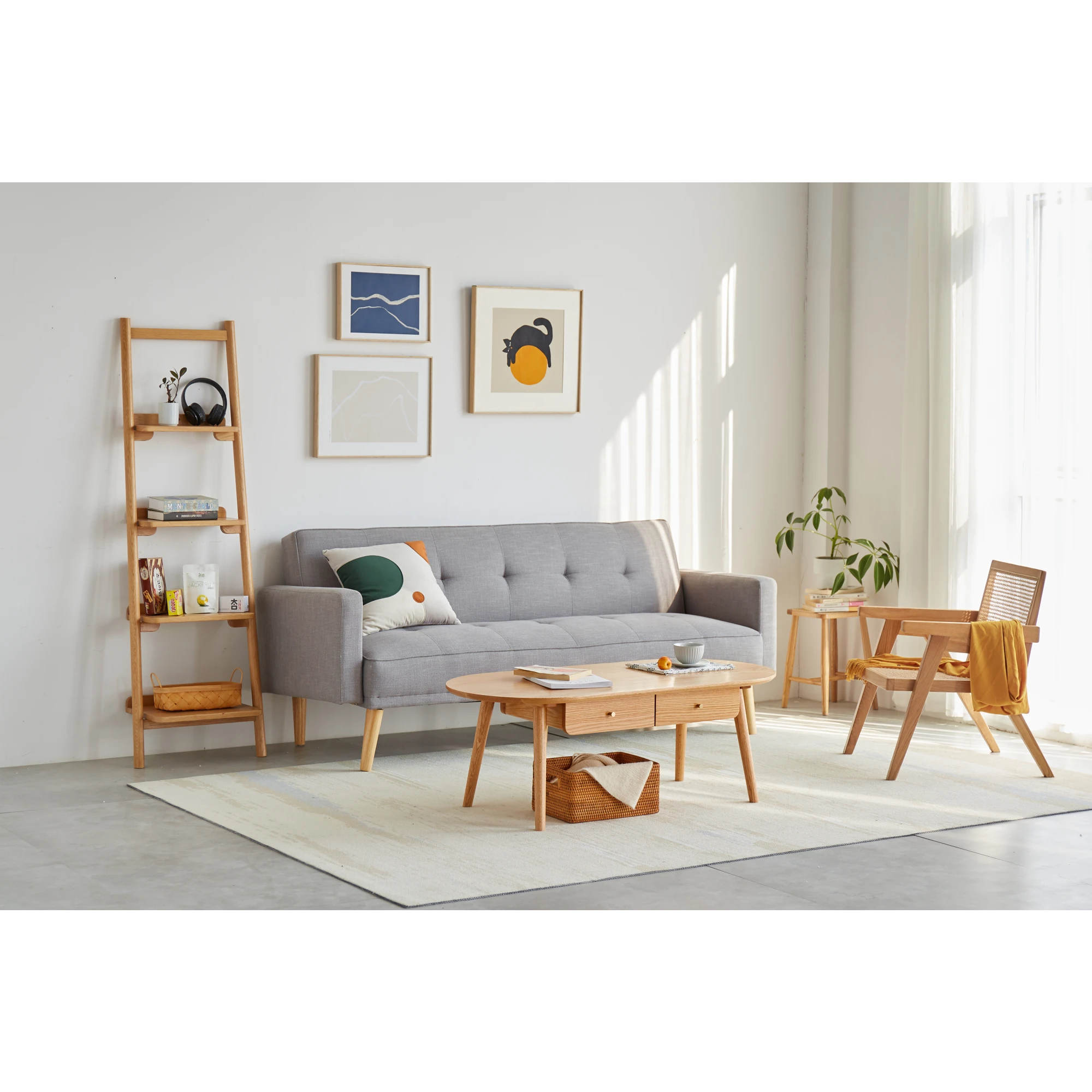 Solidwood Santa Rosa Coffee Table with 2 Drawers