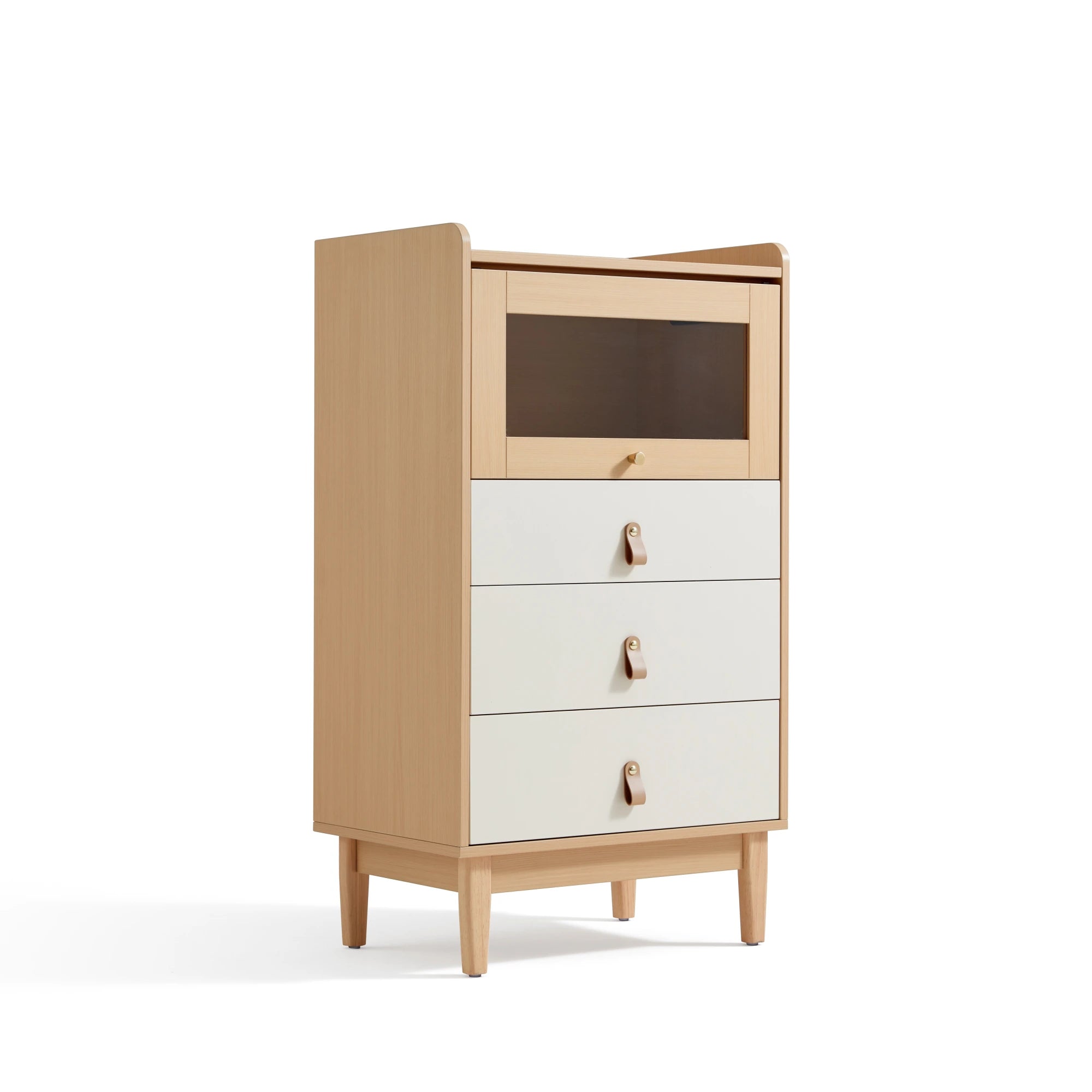 Linspire Aether Chest of 4 Drawers, White