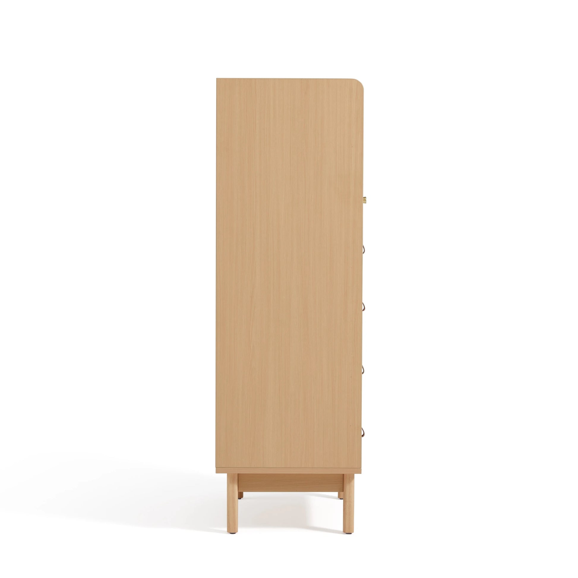 Linspire Aether Chest of 5 Drawers, White
