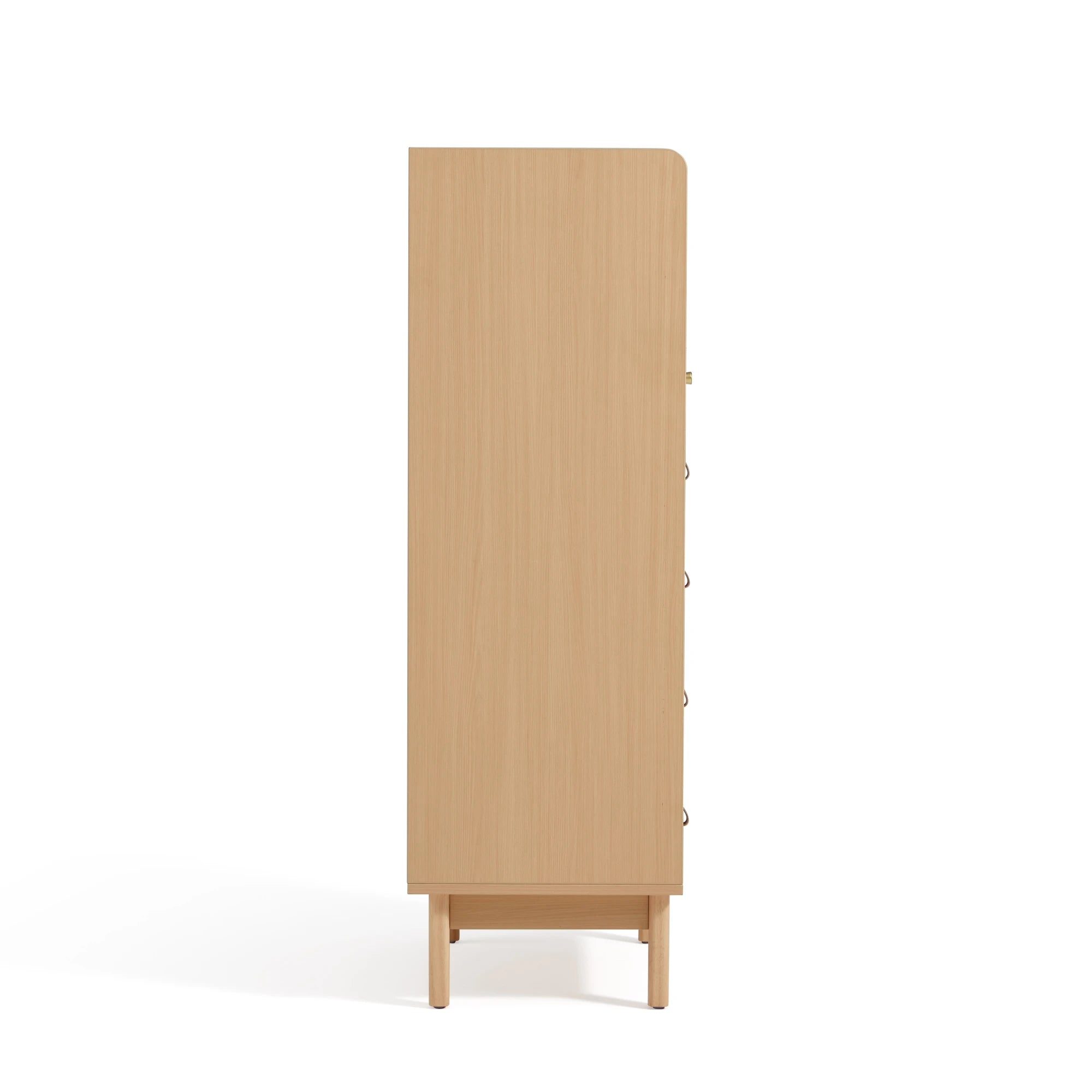 Linspire Aether Chest of 5 Drawers, White