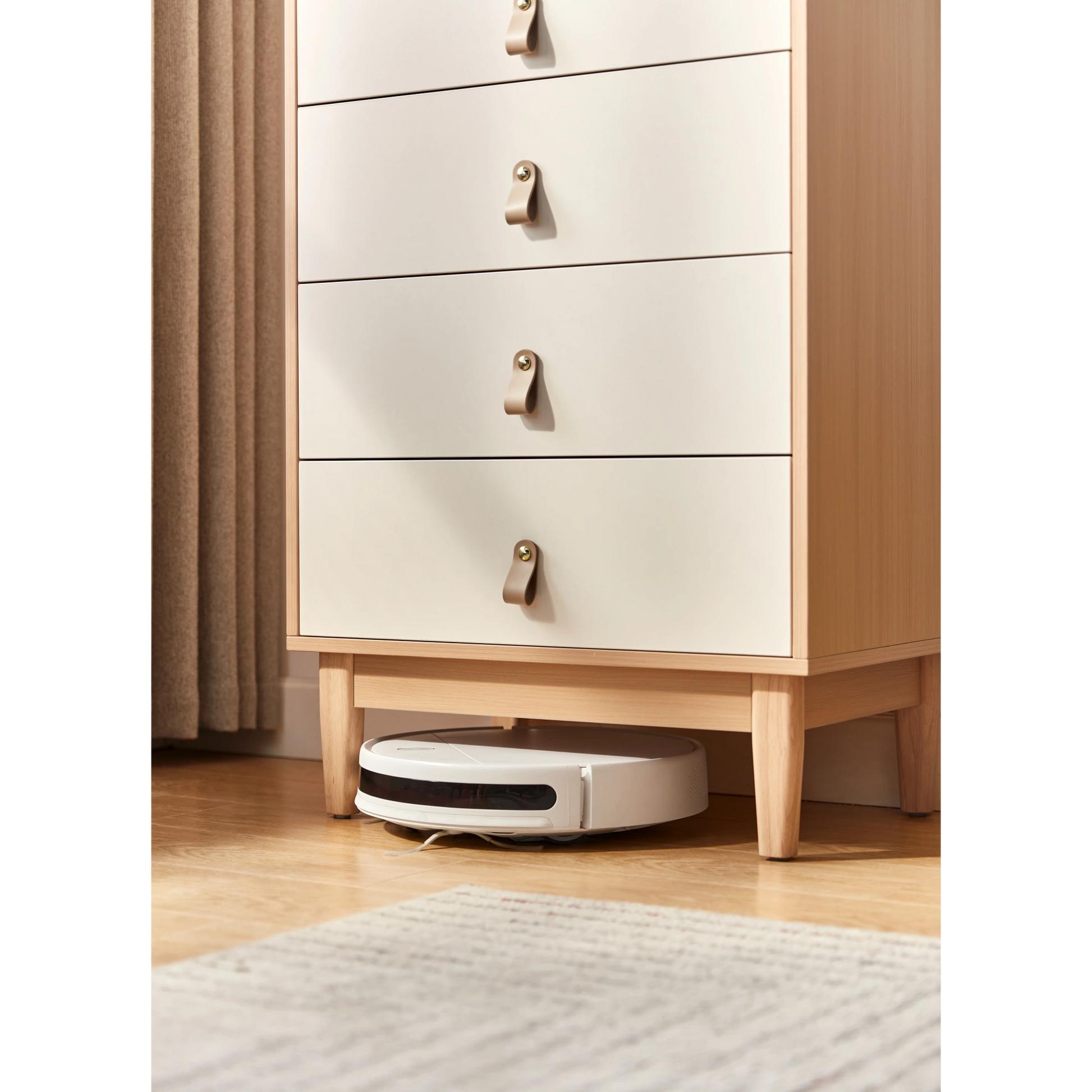 Linspire Aether Chest of 5 Drawers, White