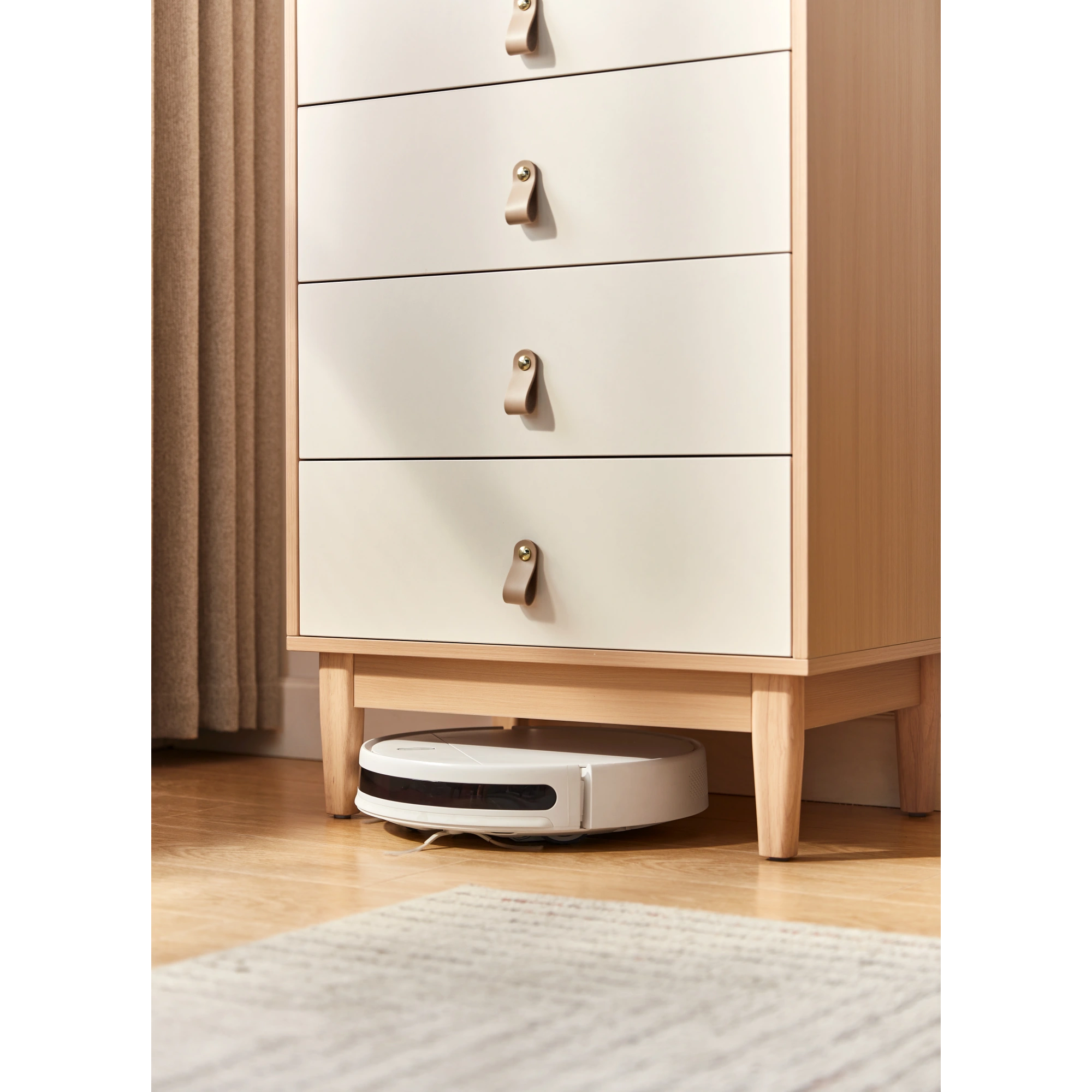 Linspire Aether Chest of 5 Drawers, White