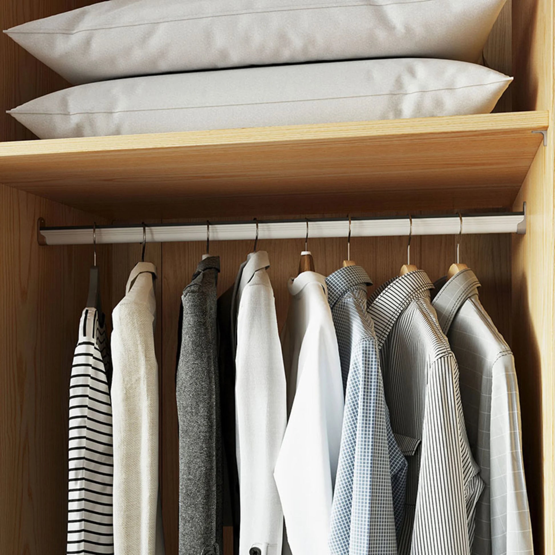 Linspire Fresko Wardrobes with 2 Doors + 2 Drawers, 60cm