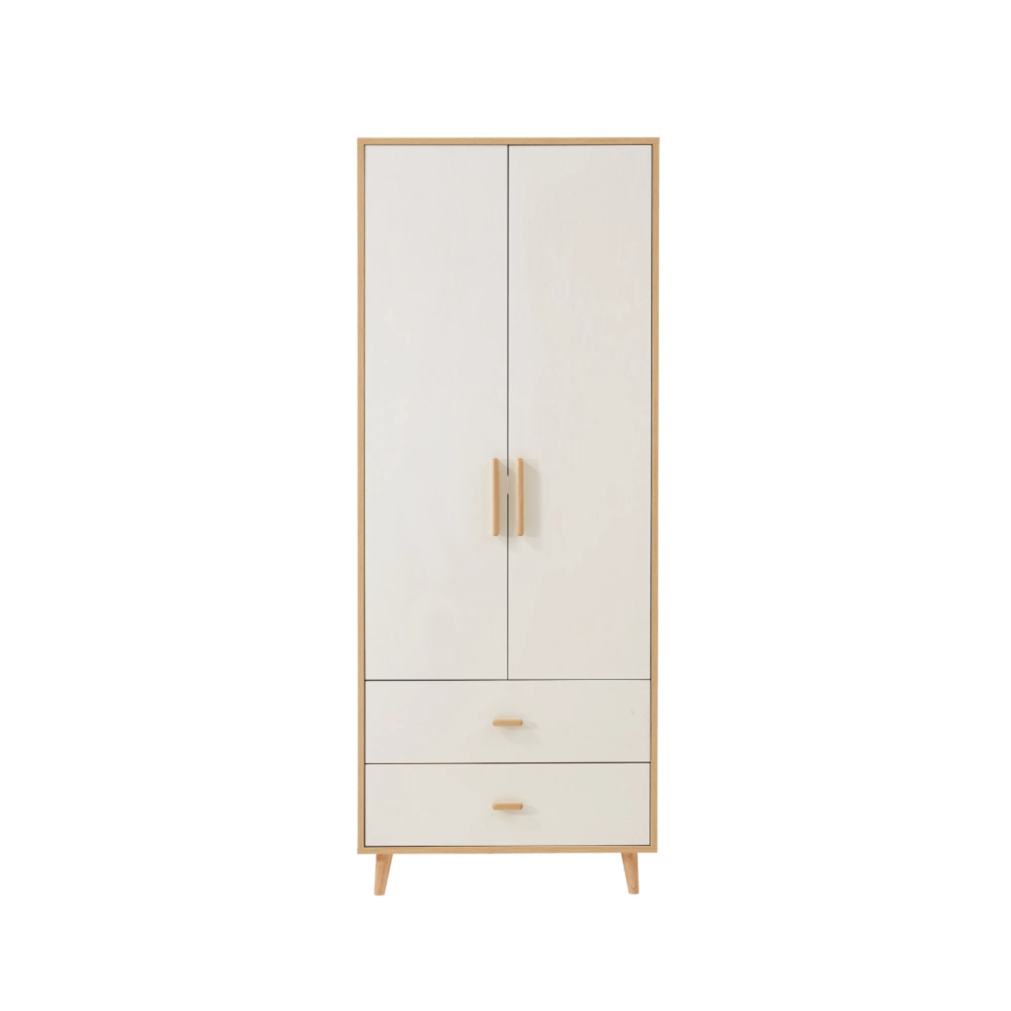 Linspire Fresko Wardrobes with 2 Doors + 2 Drawers, 80cm