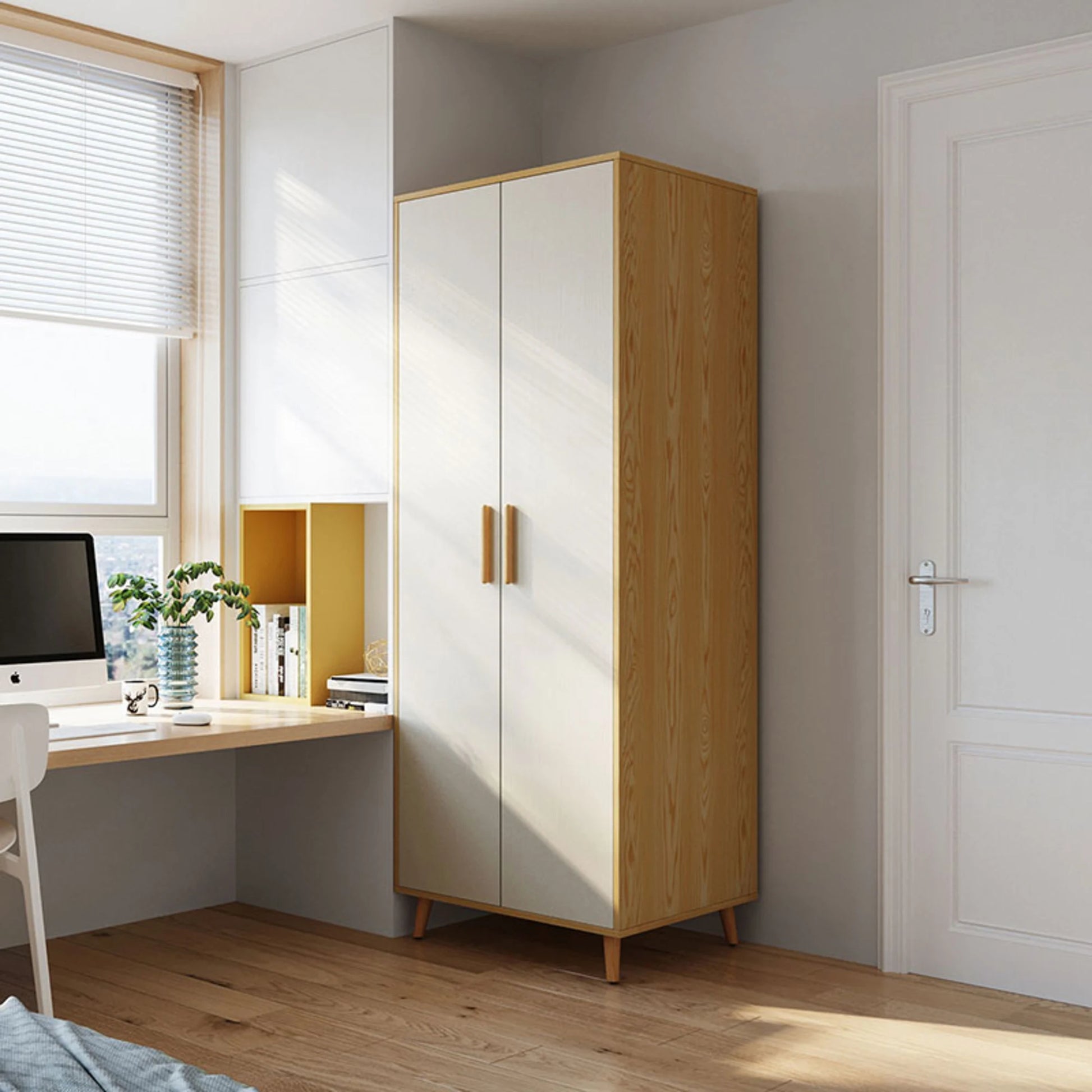 Linspire Fresko Wardrobes with 2 Doors, 60cm
