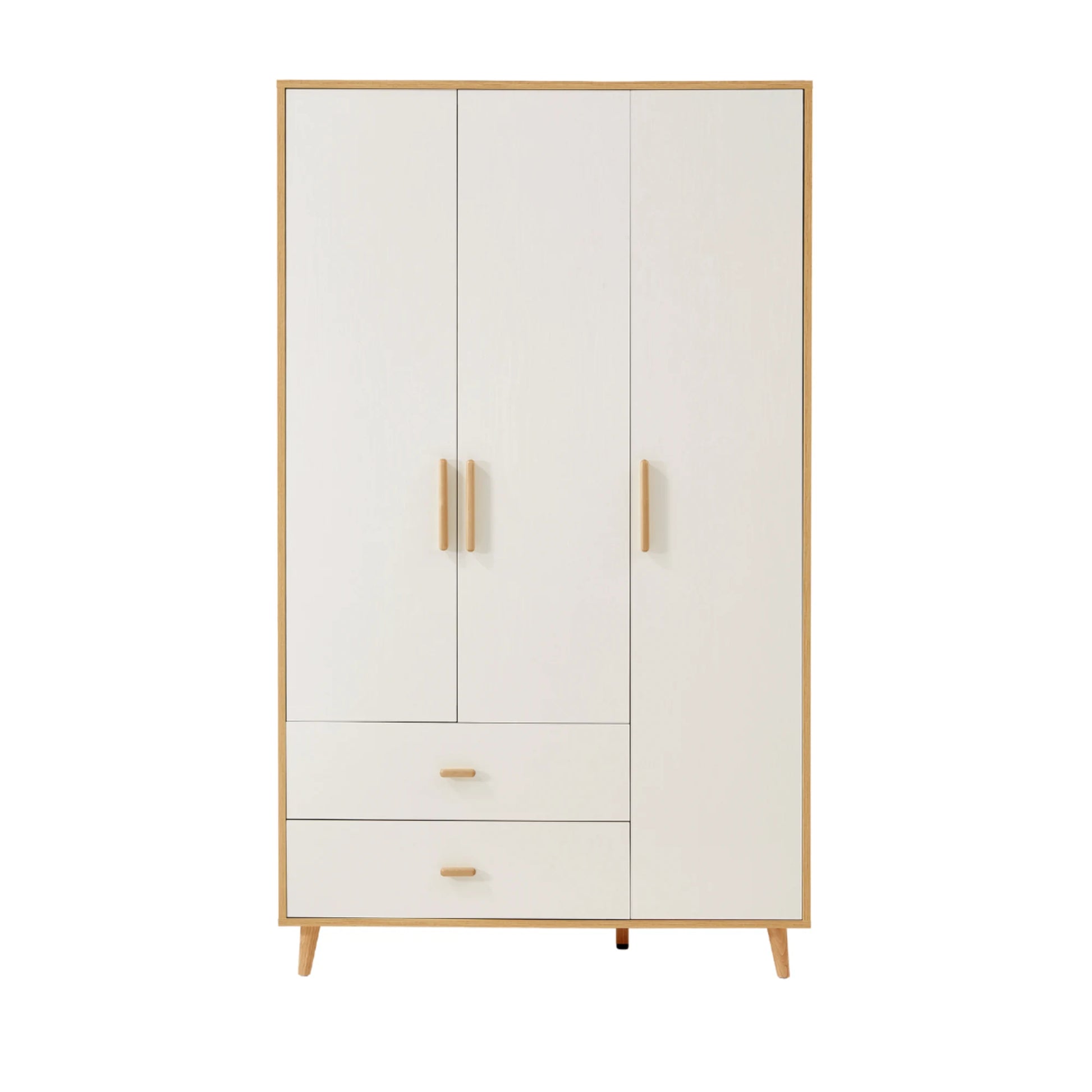 Linspire Fresko Wardrobes with 3 Doors + 2 Drawers, 120cm