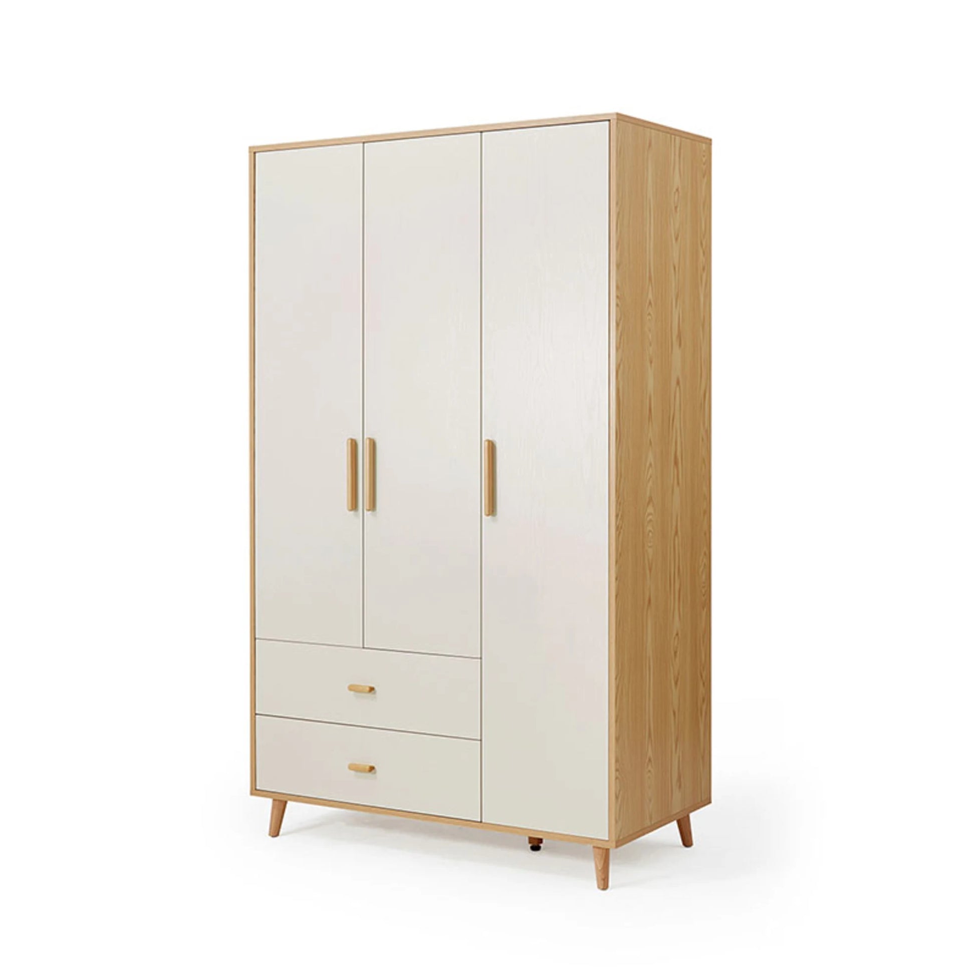 Linspire Fresko Wardrobes with 3 Doors + 2 Drawers, 120cm