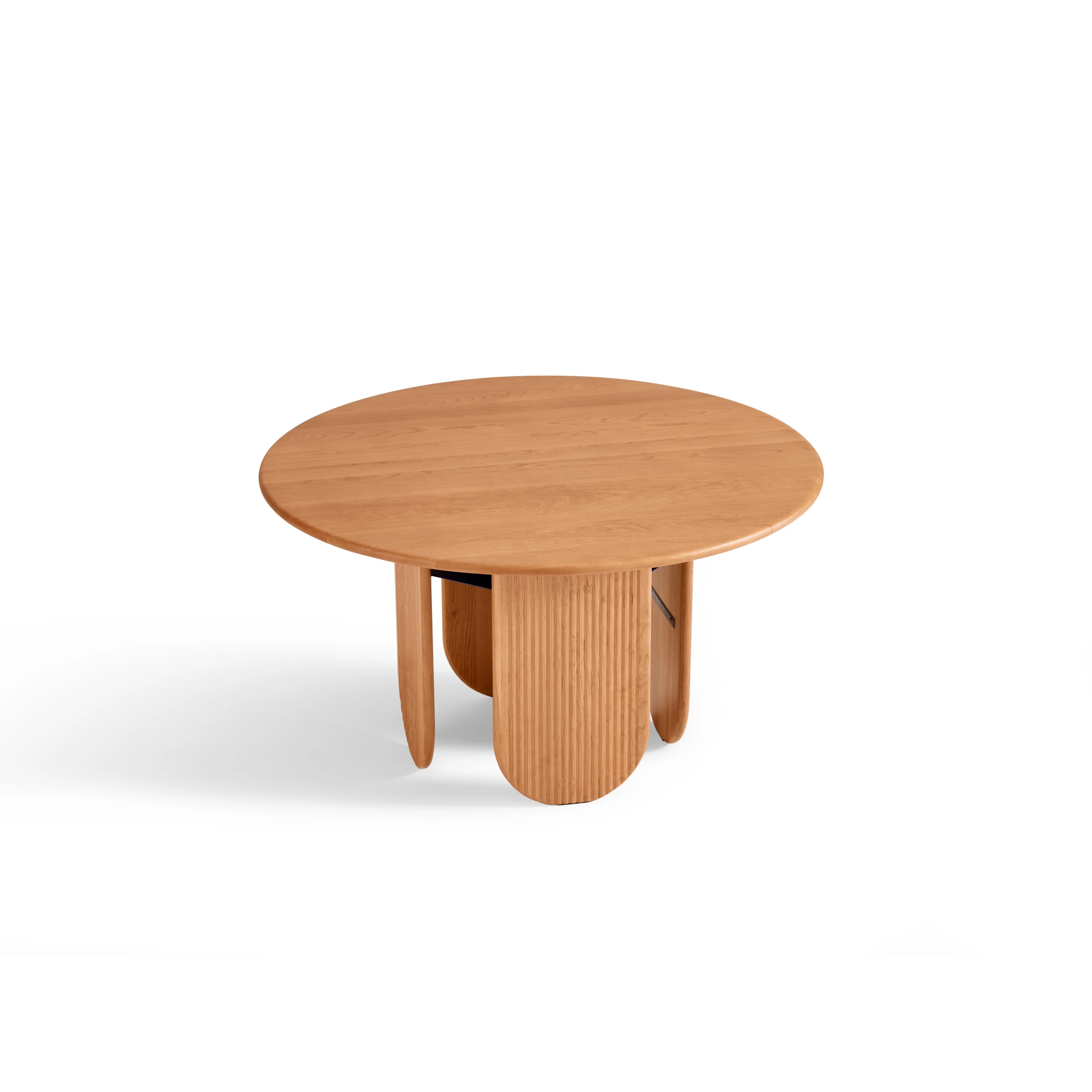 Linspire Harbor Solid Wood Dining Table, Natural Wood