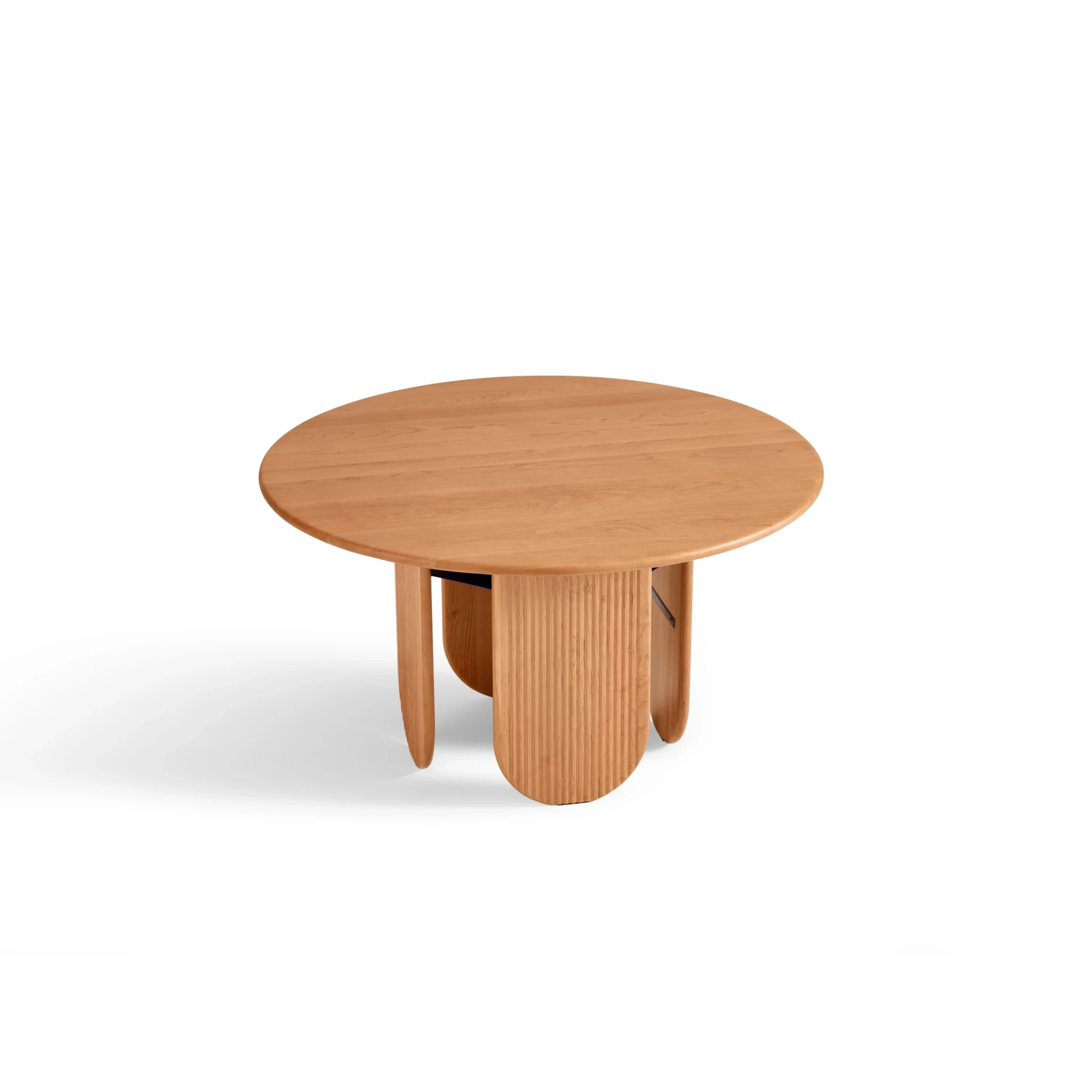 Linspire Harbor Solid Wood Dining Table, Natural Wood