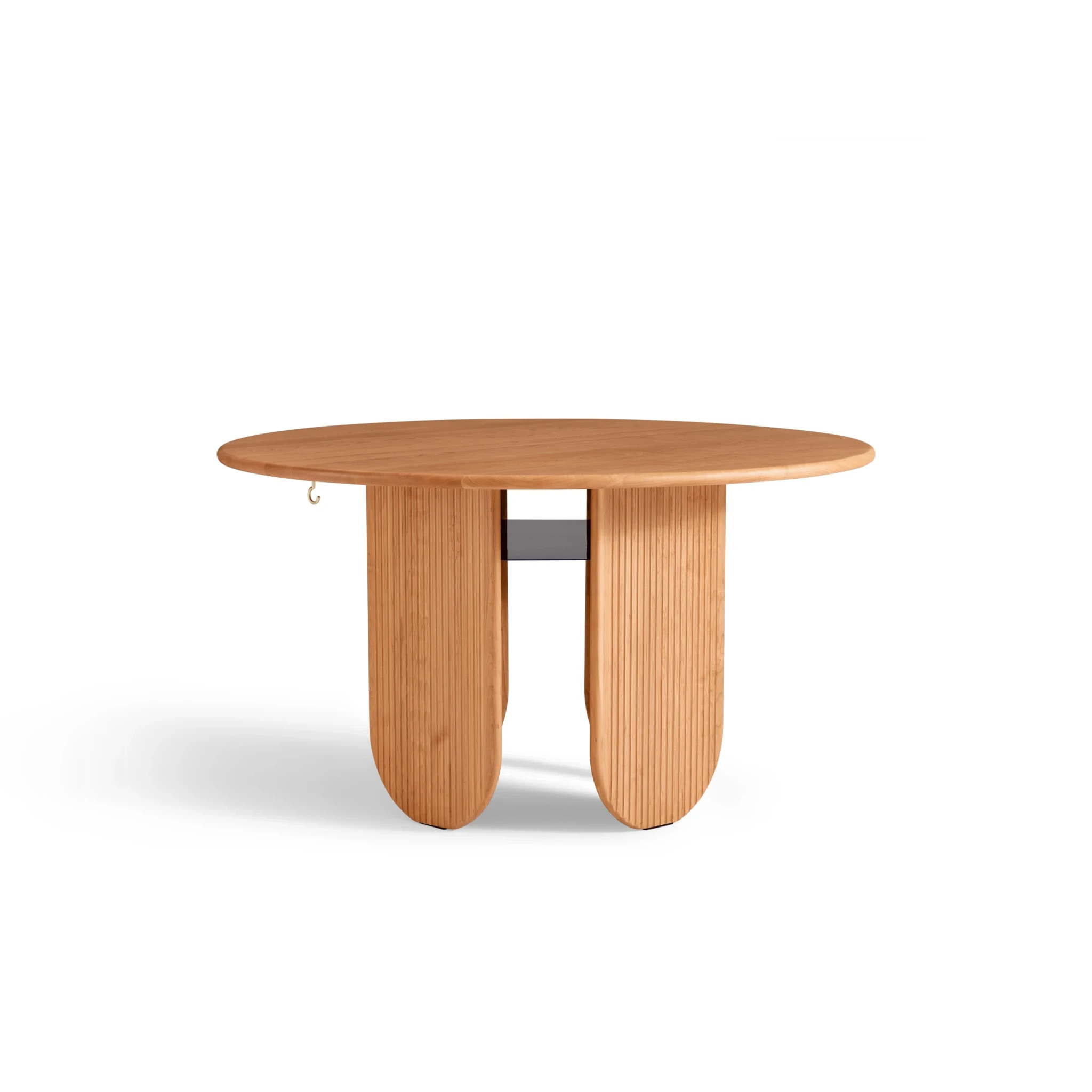 Linspire Harbor Solid Wood Dining Table, Natural Wood