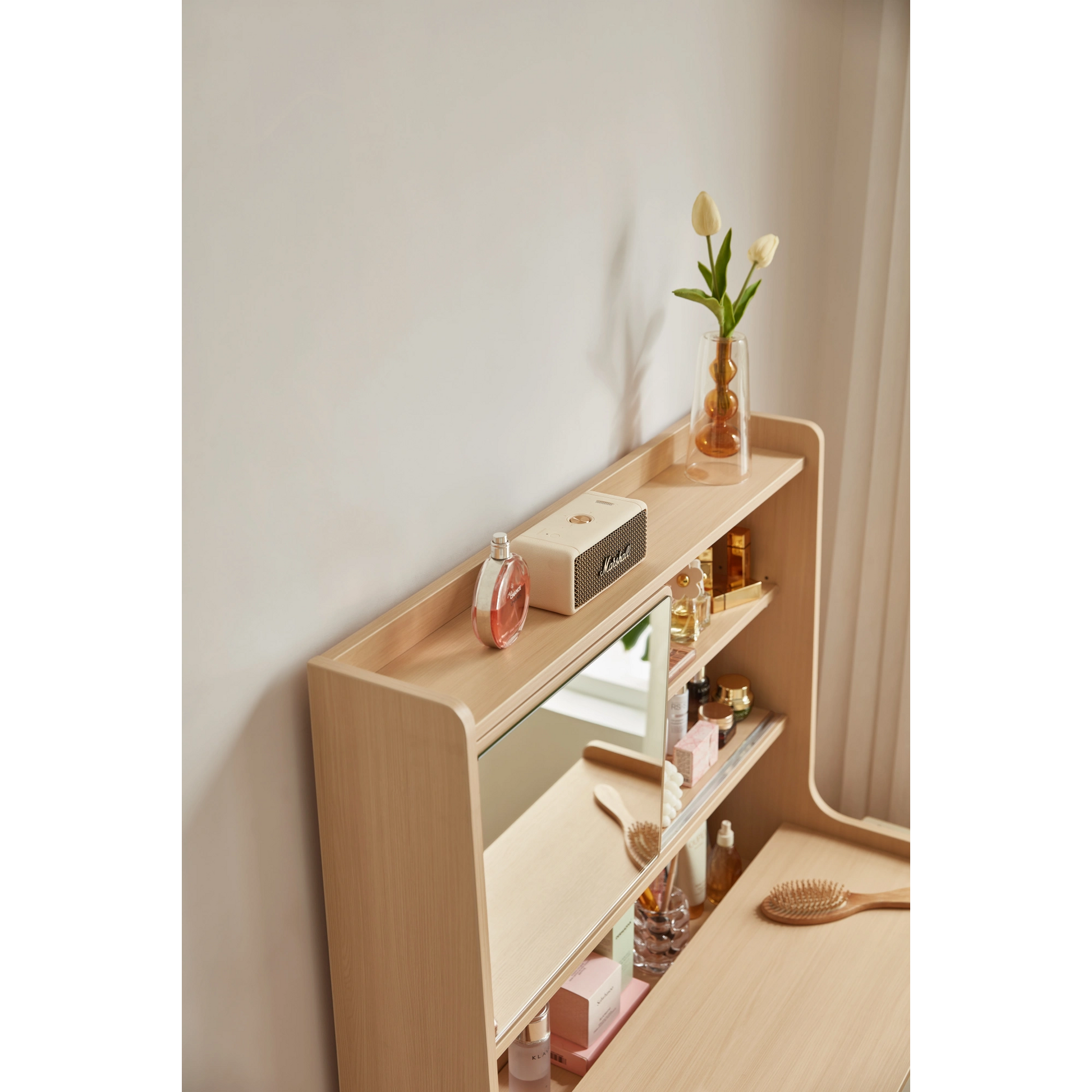 Linspire Juniper Extendable Dressing Table with Cabinet