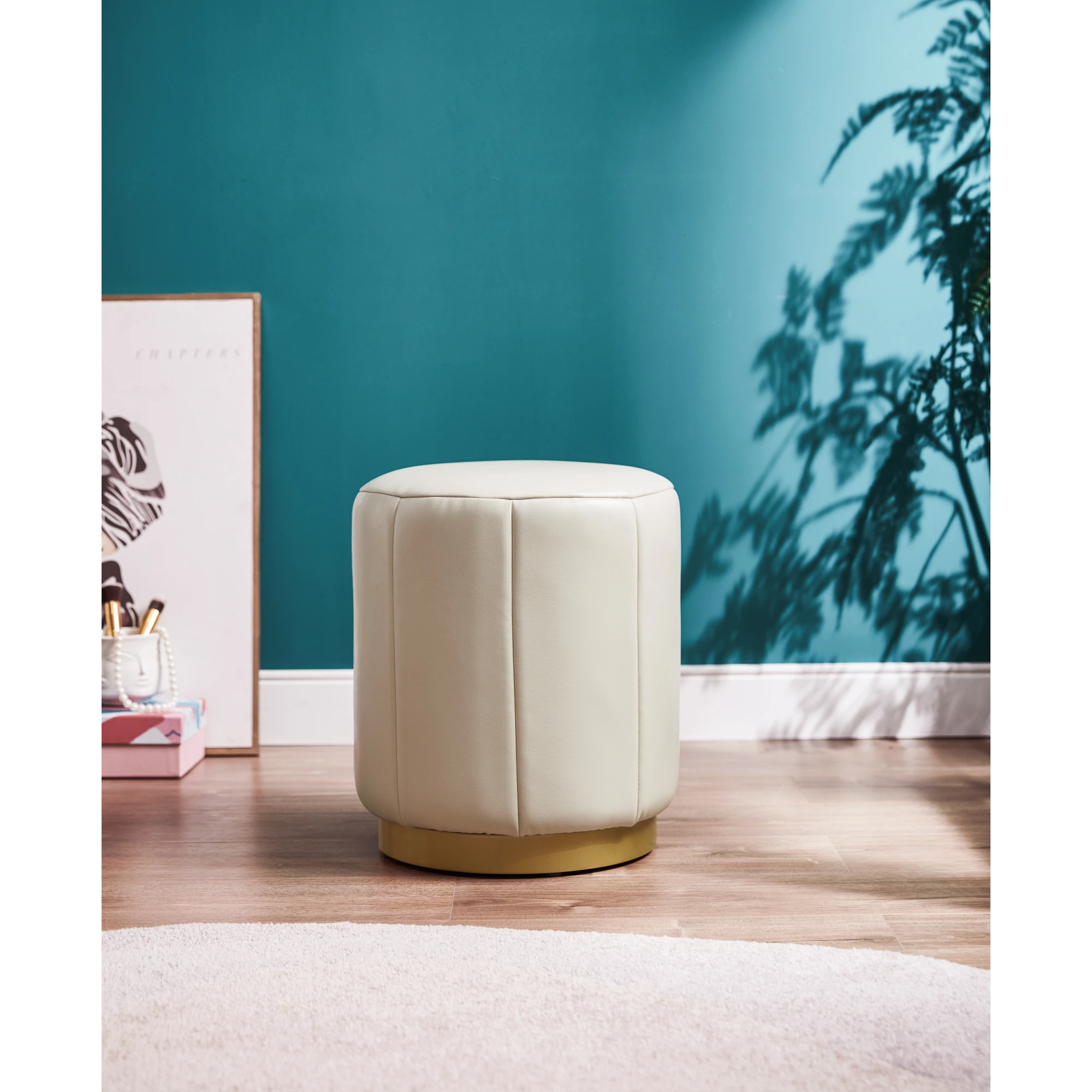 Linspire Juniper Dressing Stool, Beige