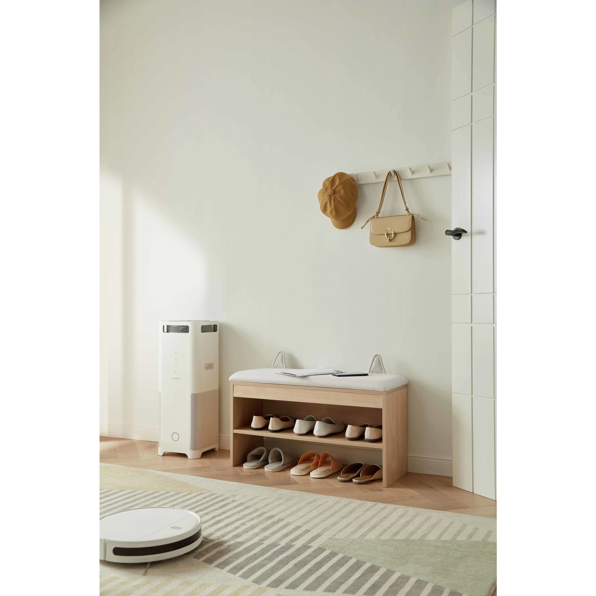 Linspire Miro Shoe Beech 80cm, Natural Wood