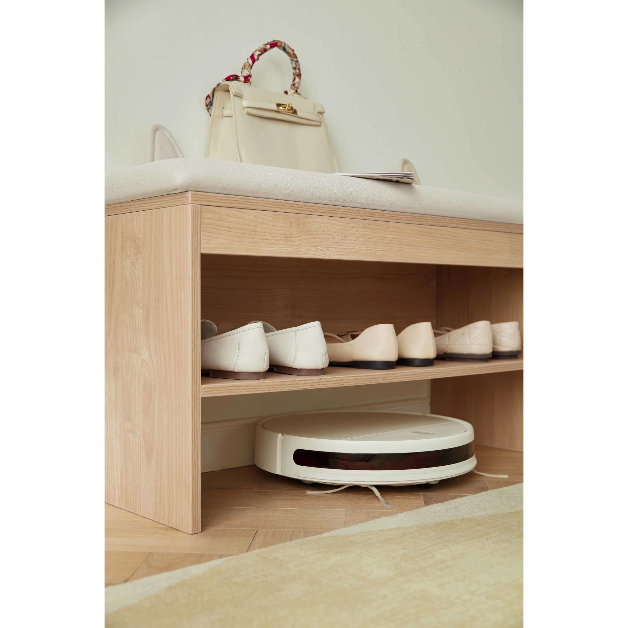 Linspire Miro Shoe Beech 80cm, Natural Wood