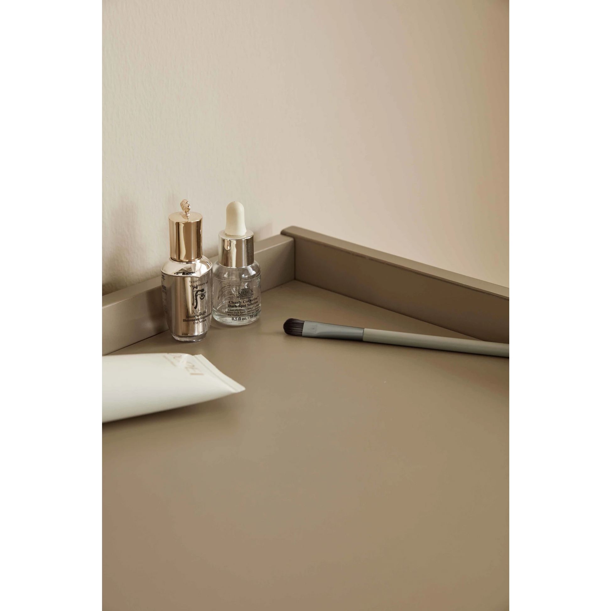 Linspire Rena Extendable Dressing Table with Storage Cabinet