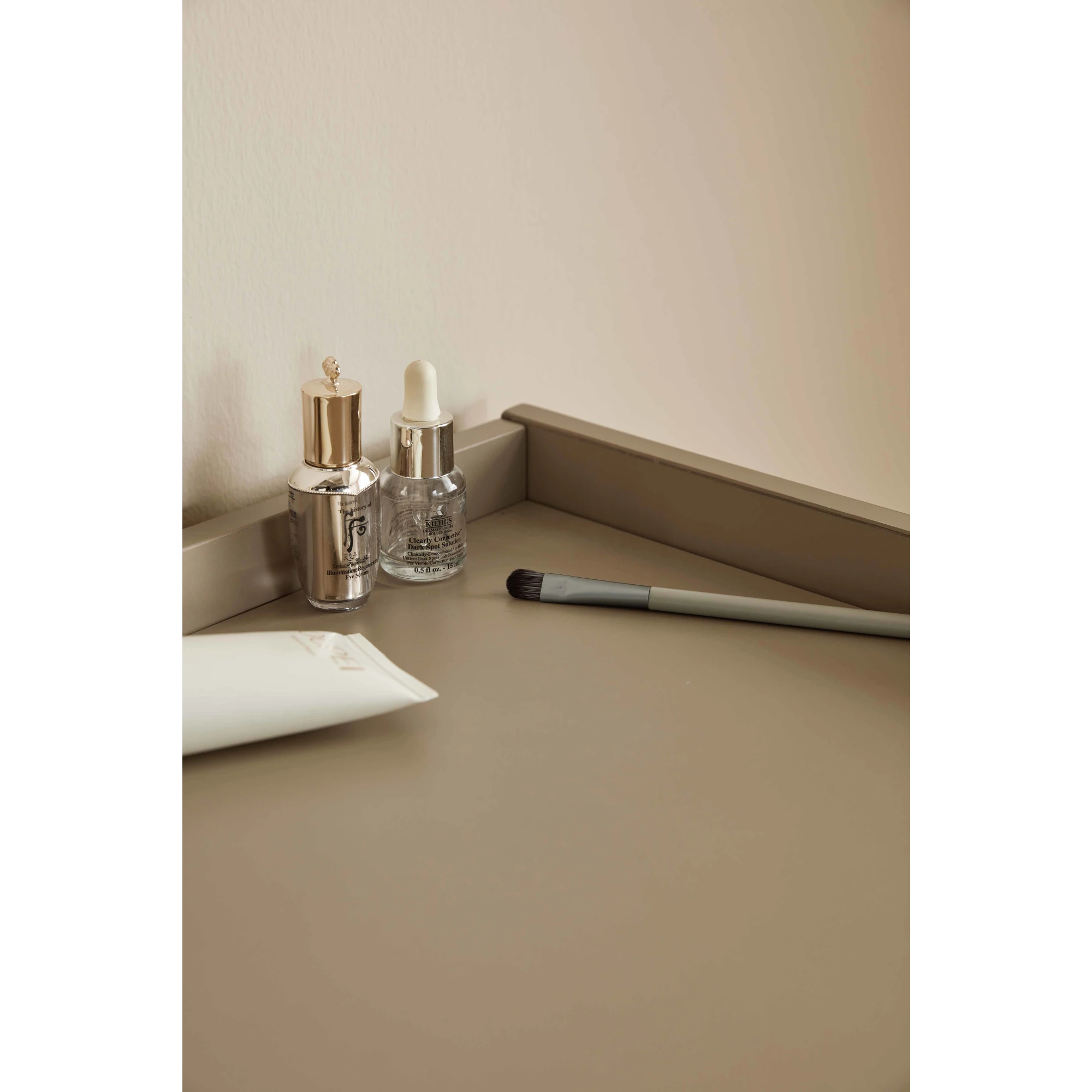 Linspire Rena Extendable Dressing Table with Storage Cabinet