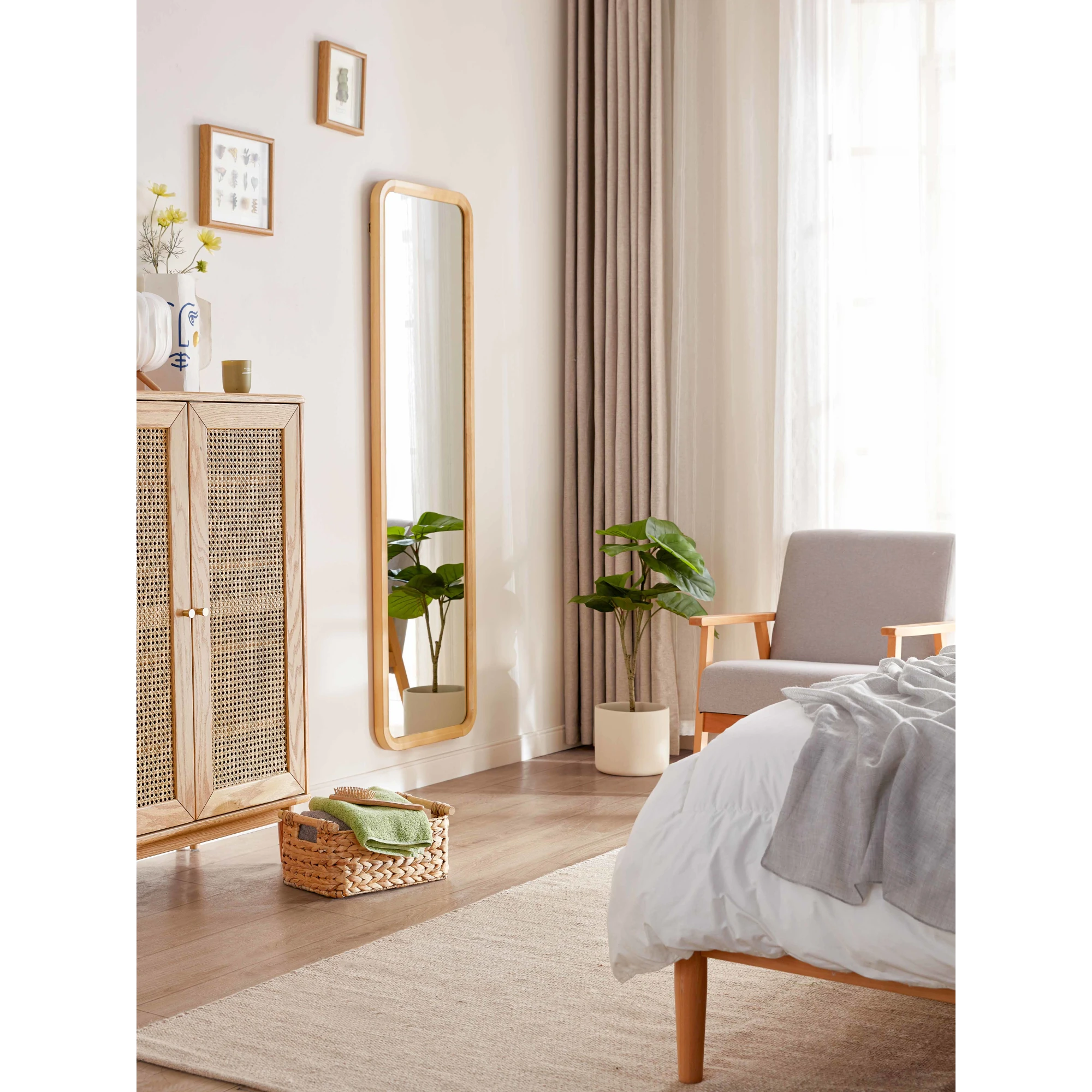 Linspire Theola Standing Mirror 55x46x155cm