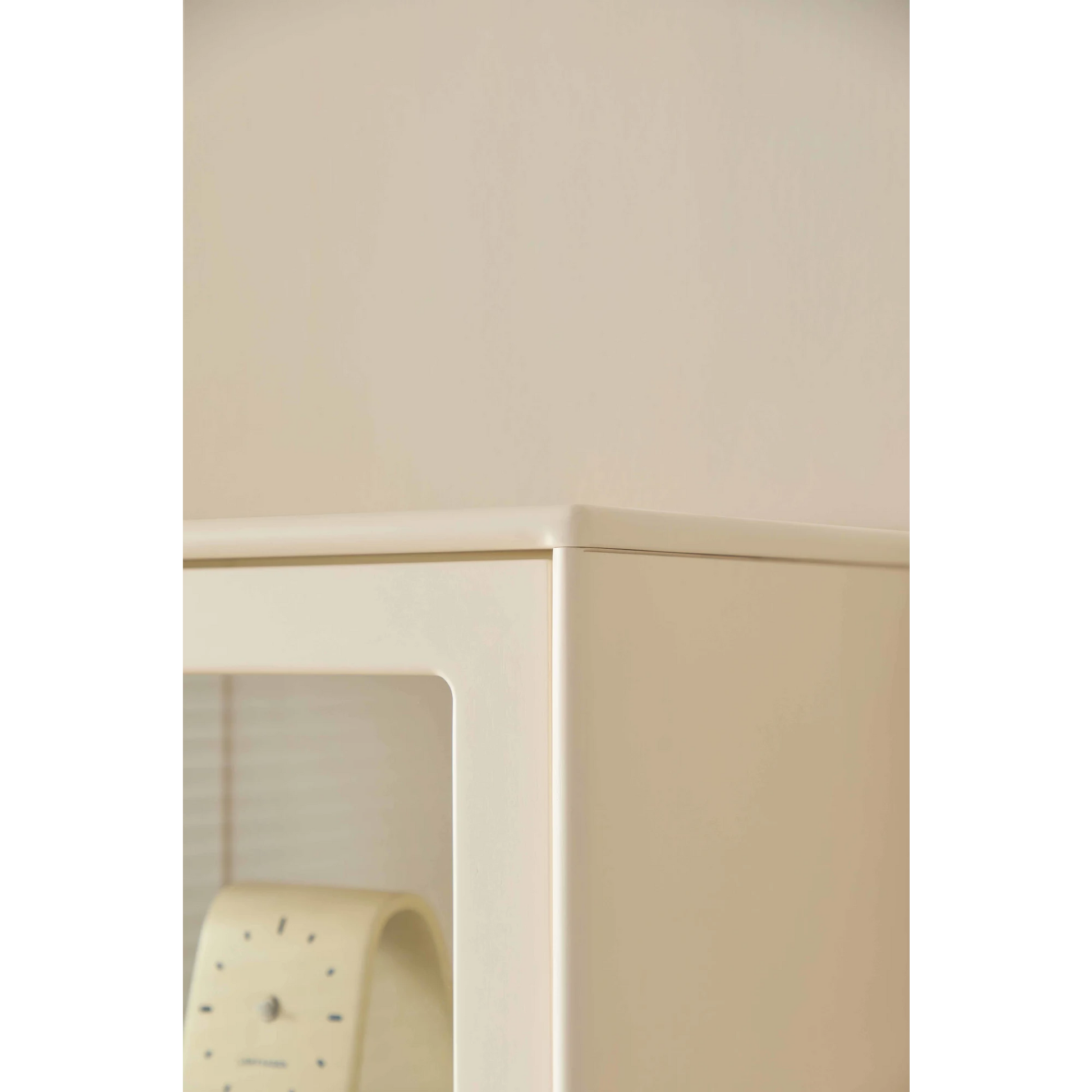 Linspire Ventus Bookcase with Storage Drawers, Off-White