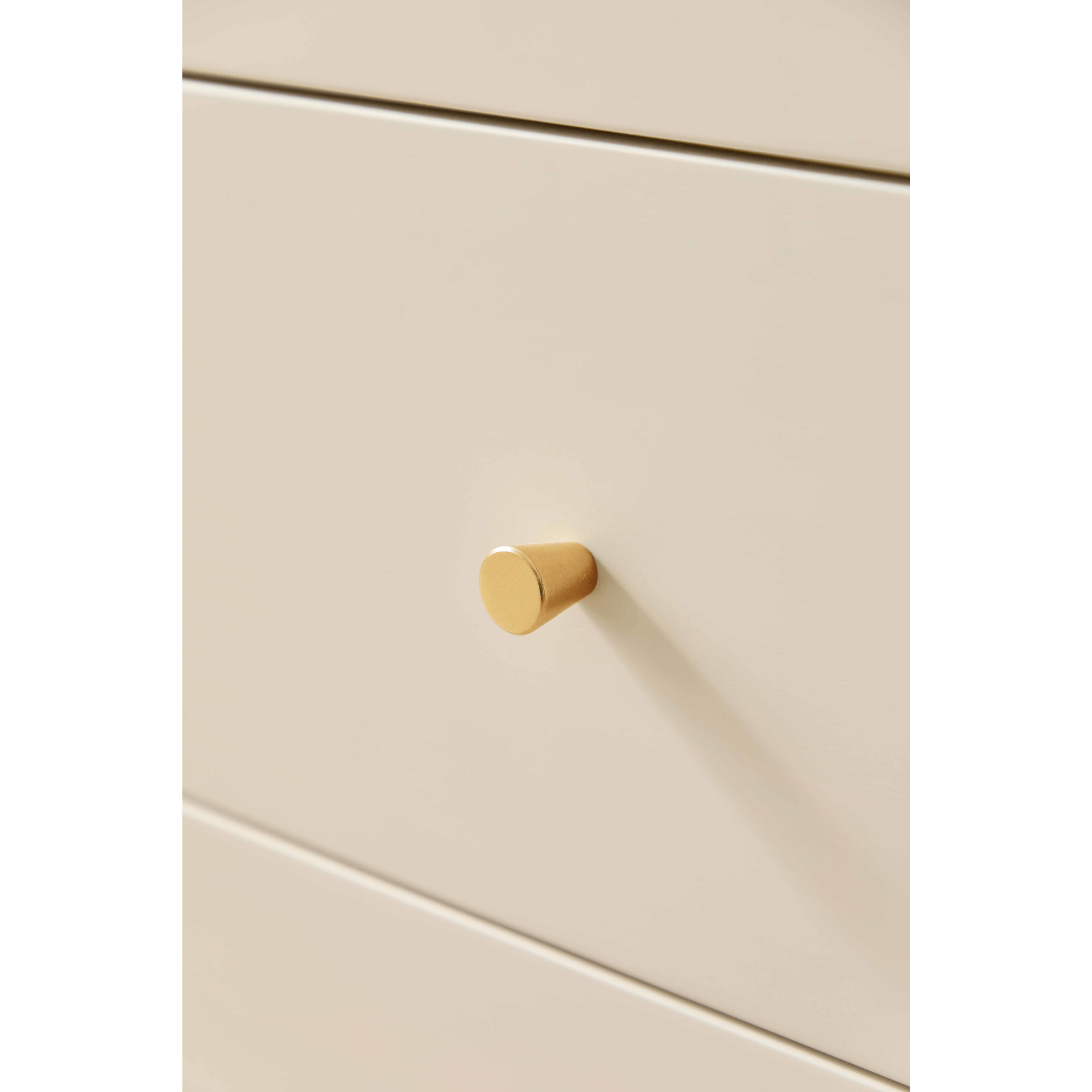 Linspire Ventus Bookcase with Storage Drawers, Off-White