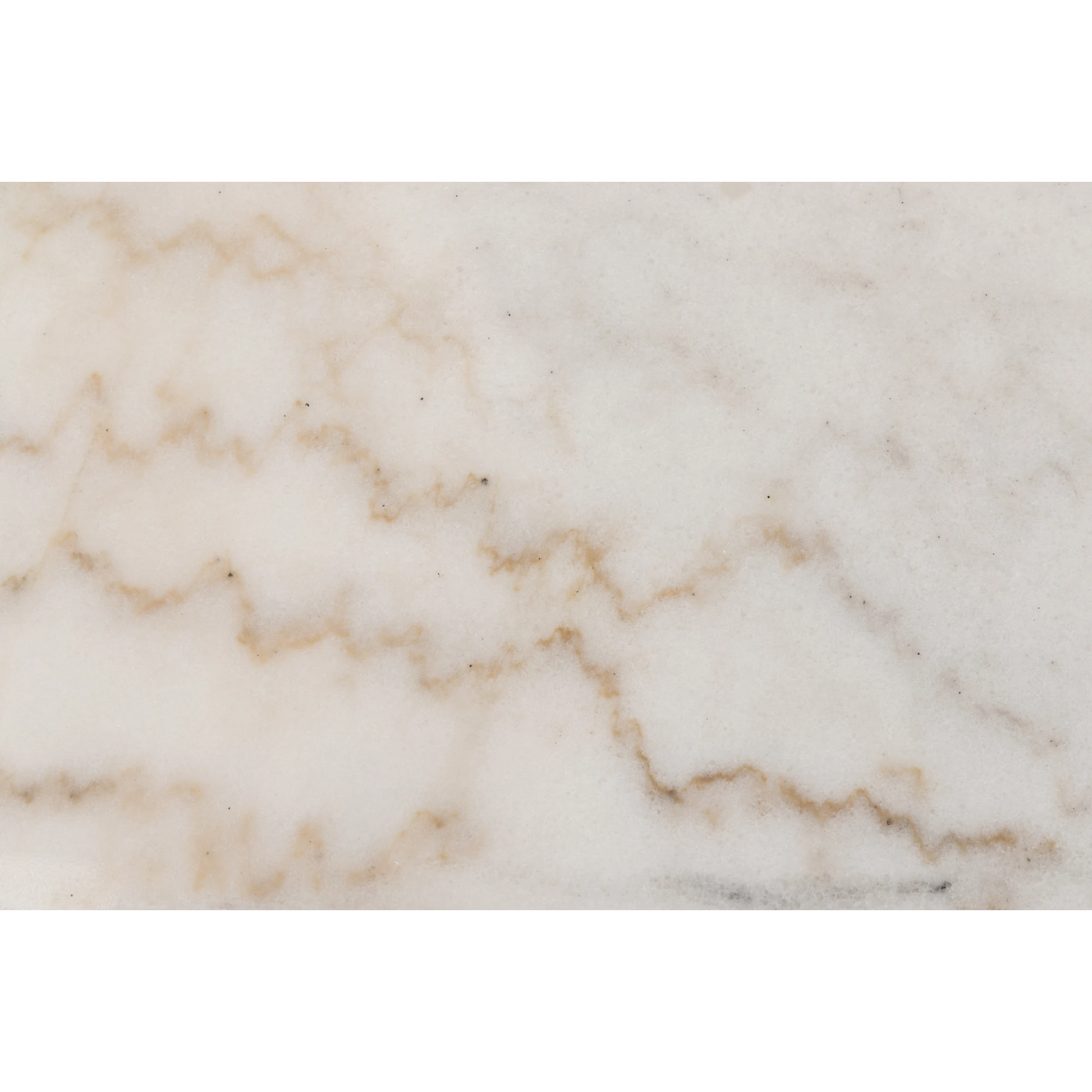 Hjem Design Avila Marble Coffee Table, White