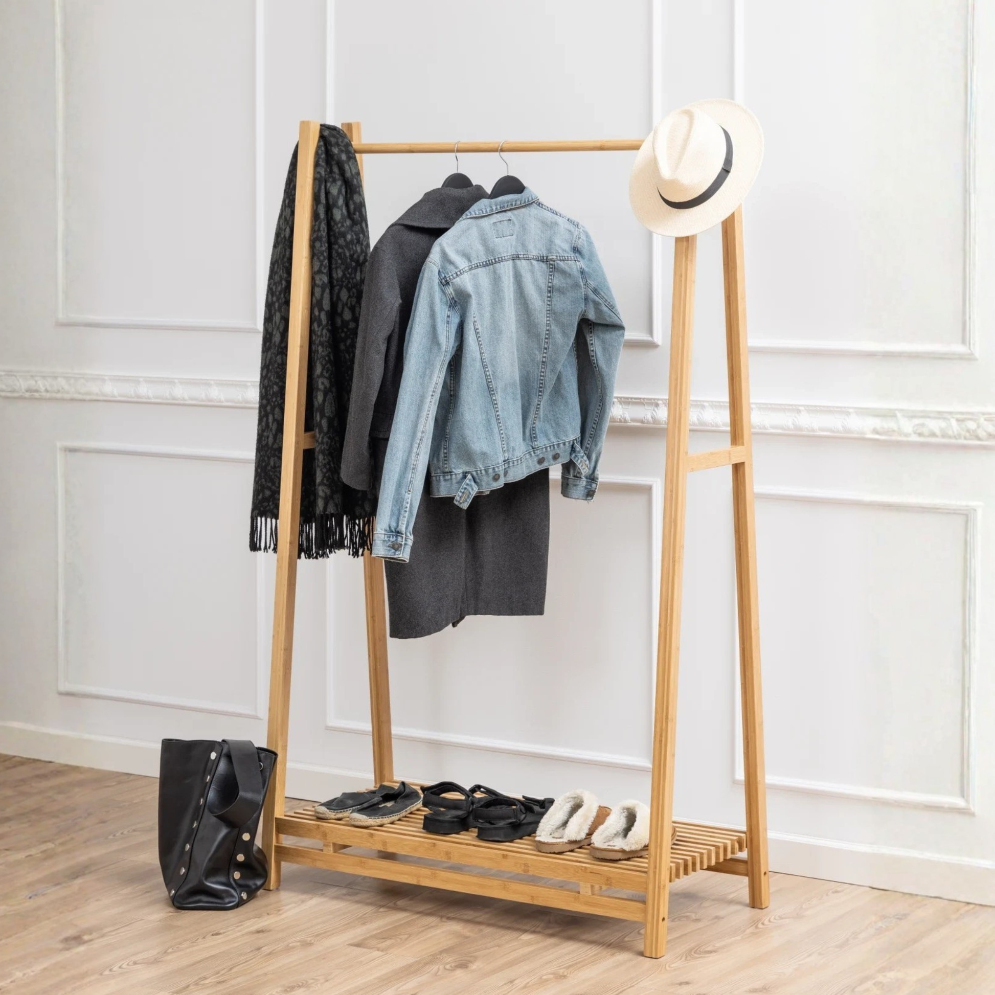 Hjem Design Bali Clothes Rack with Hang Bar