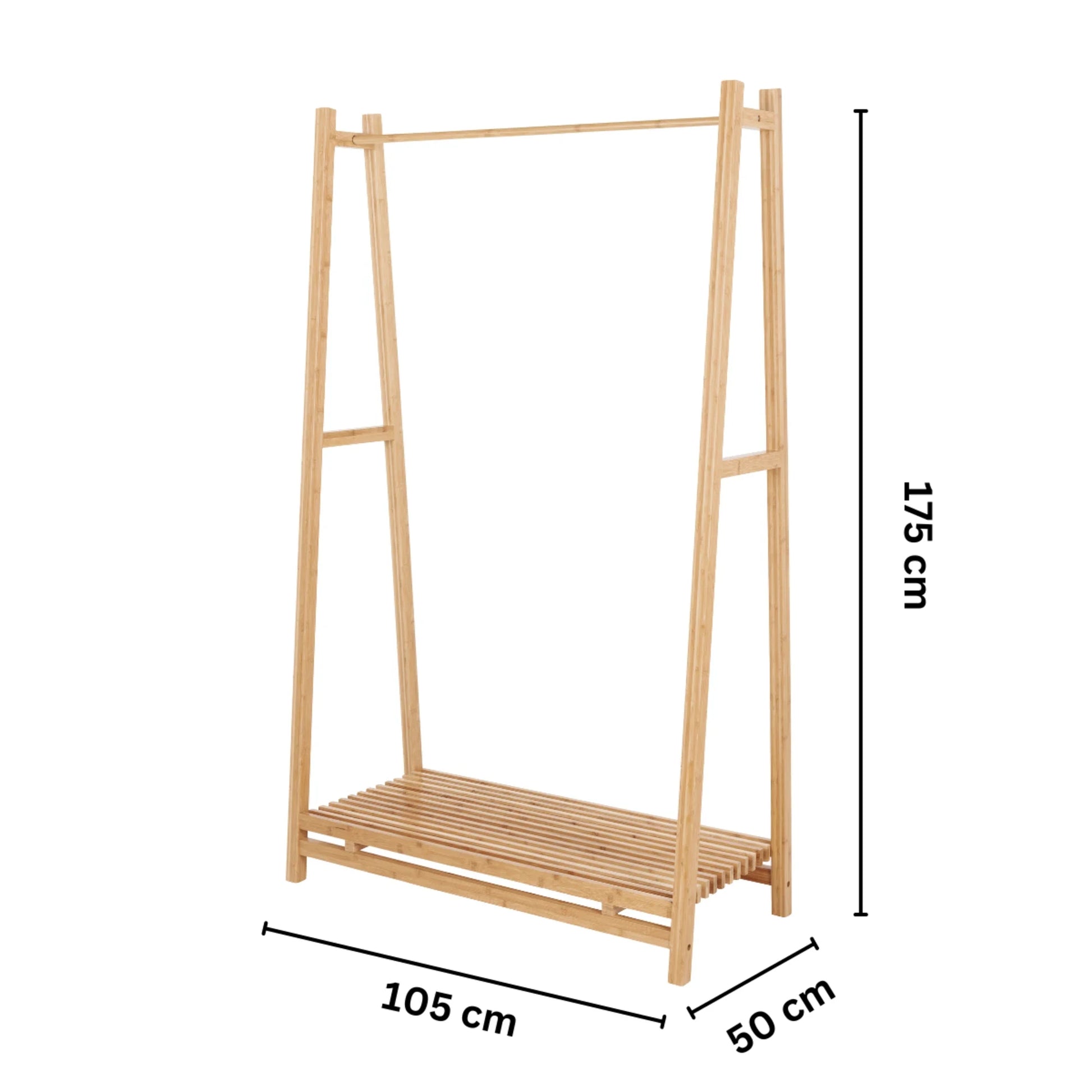 Hjem Design Bali Clothes Rack with Hang Bar
