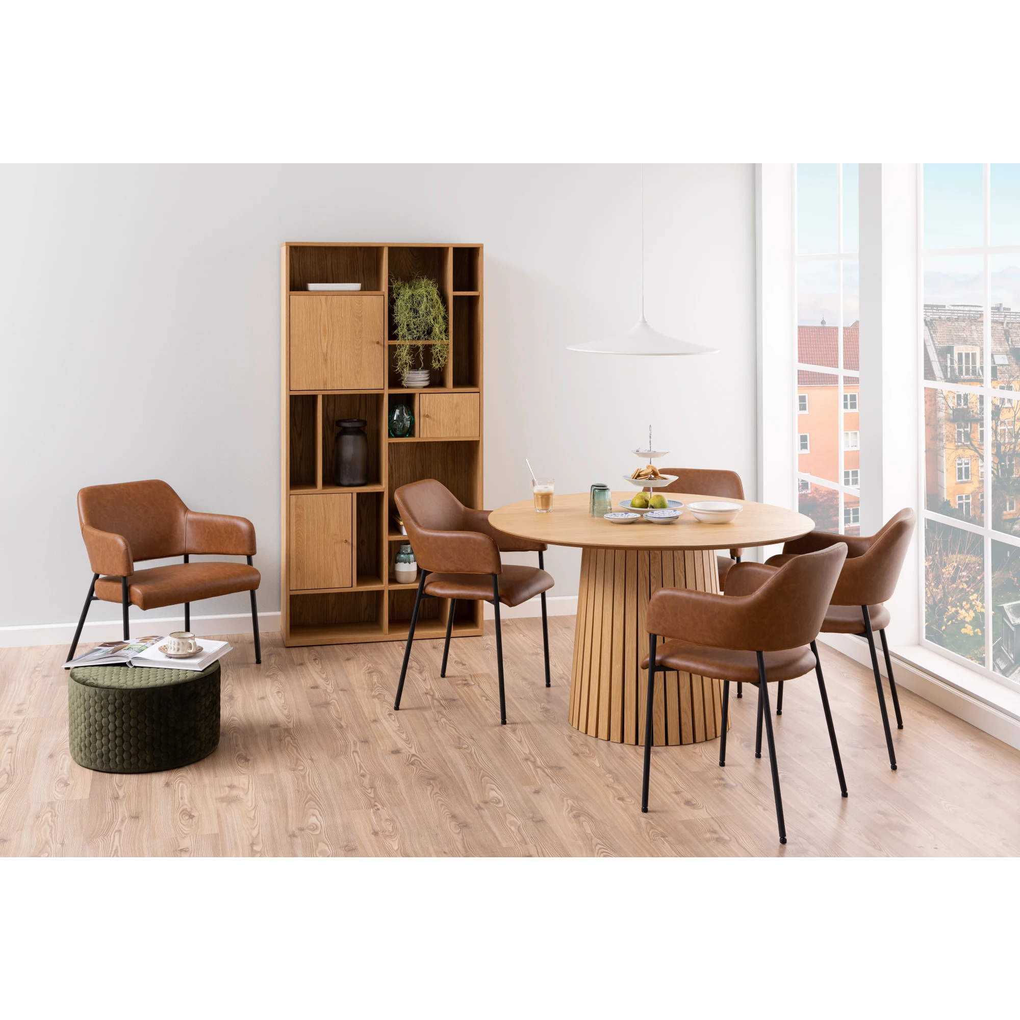 Hjem Design Christo Round Dining Table