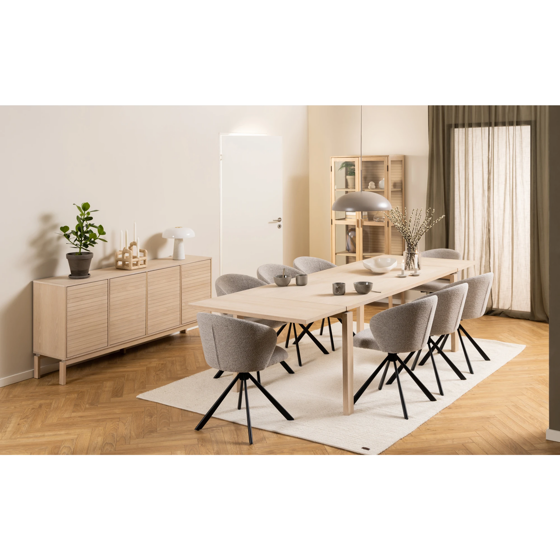 Hjem Design Linley Display Cabinet
