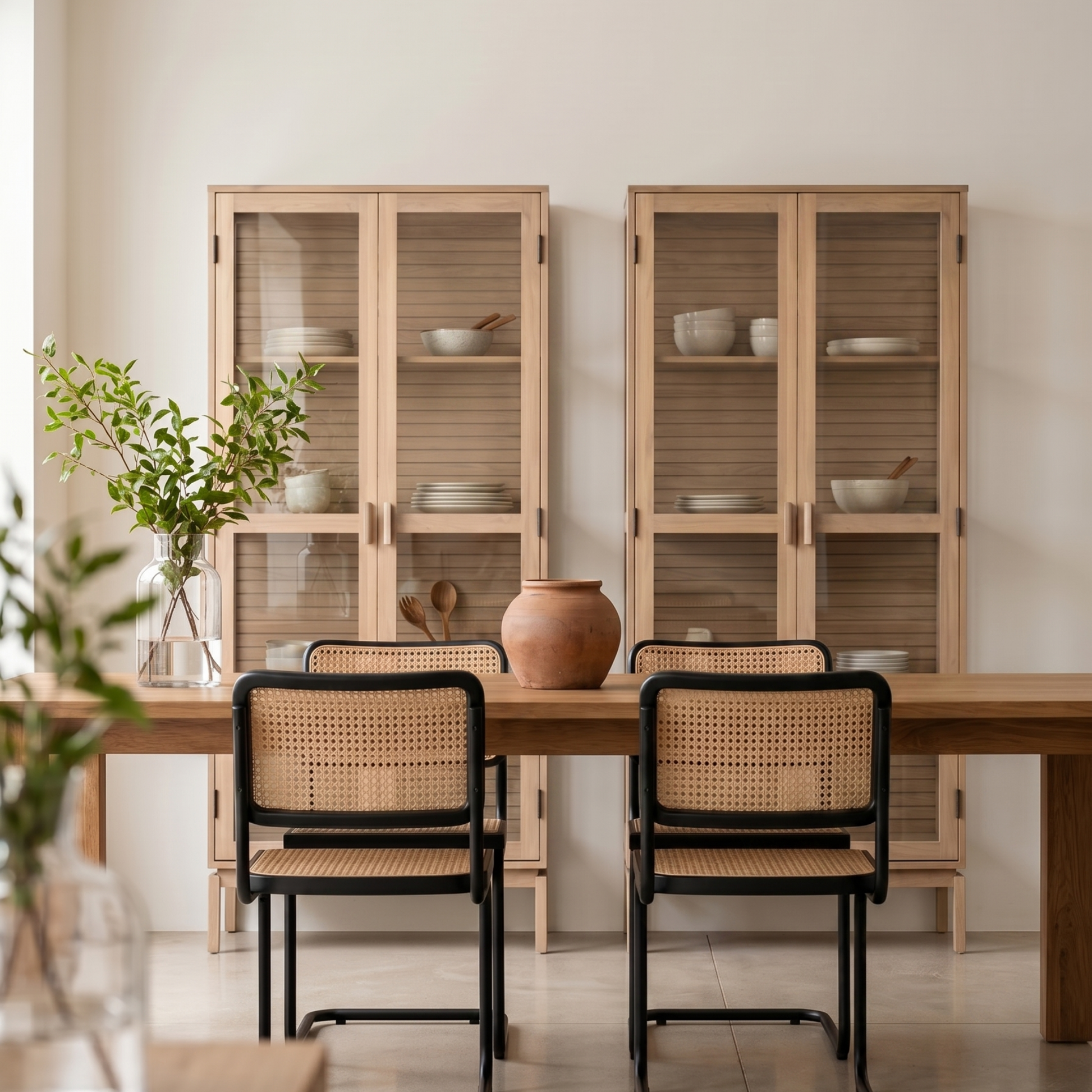 Hjem Design Linar Display Cabinet