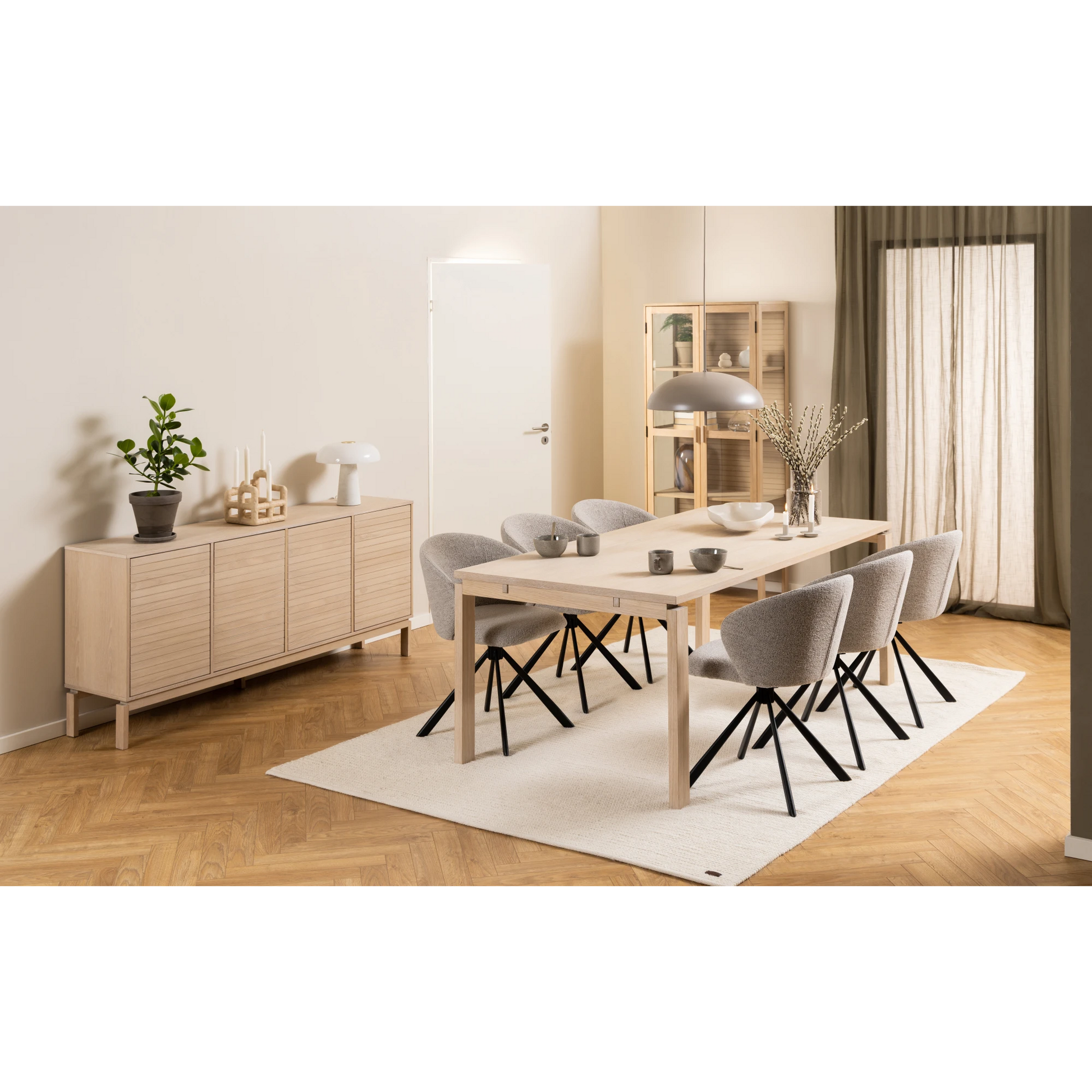 Hjem Design Linley Display Cabinet