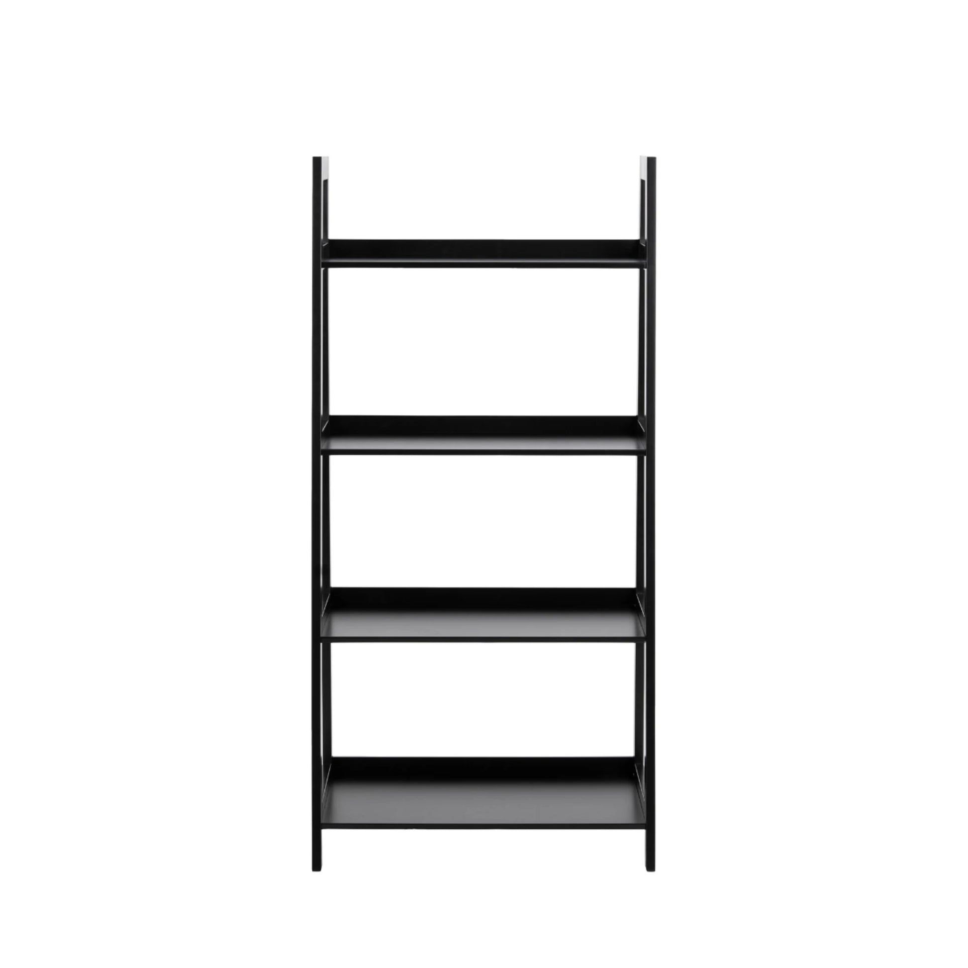 Hjem Design Danny Bookshelf, Black, 130cm