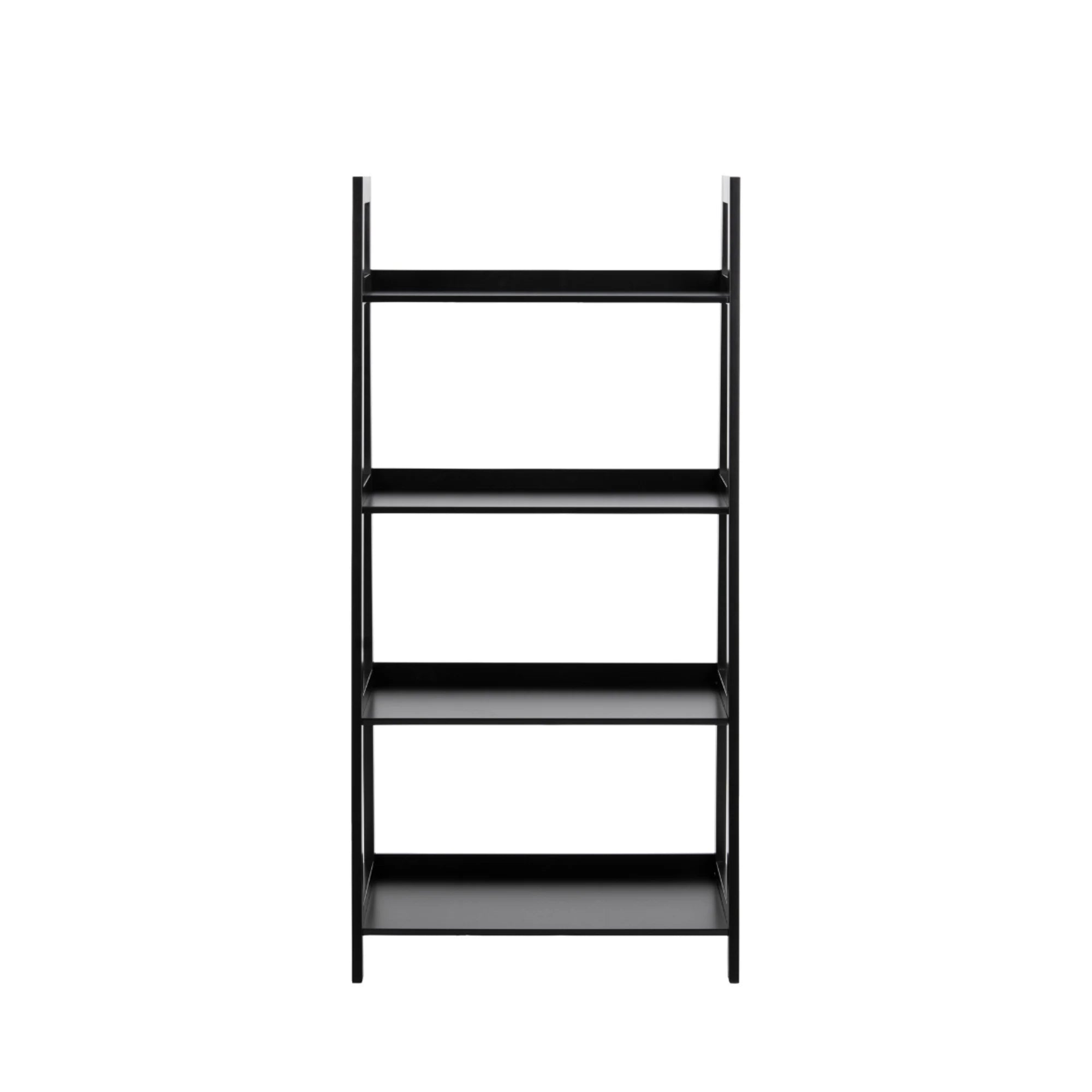 Hjem Design Danny Bookshelf, Black, 130cm
