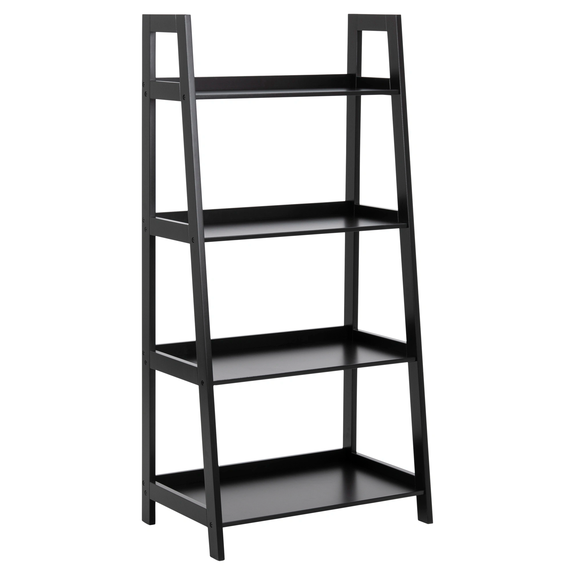 Hjem Design Danny Bookshelf, Black, 130cm