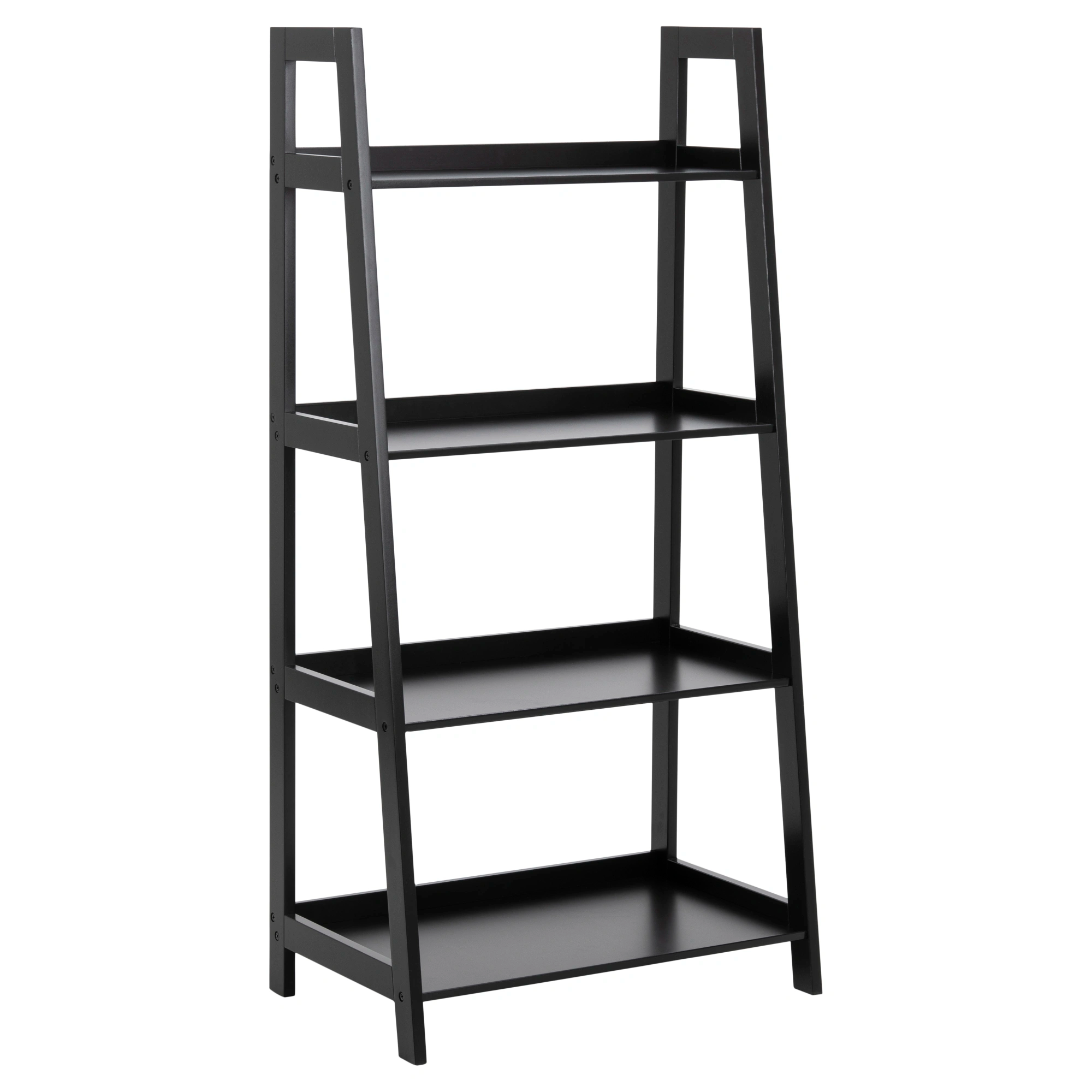Hjem Design Danny Bookshelf, Black, 130cm