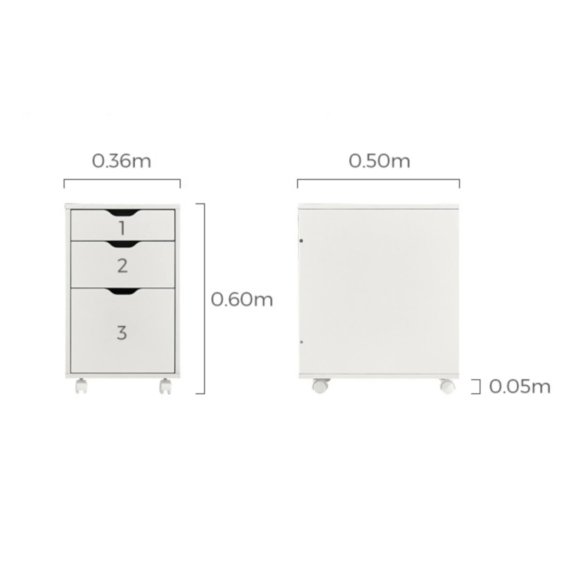 Loft Kiri Drawer Unit on Castors