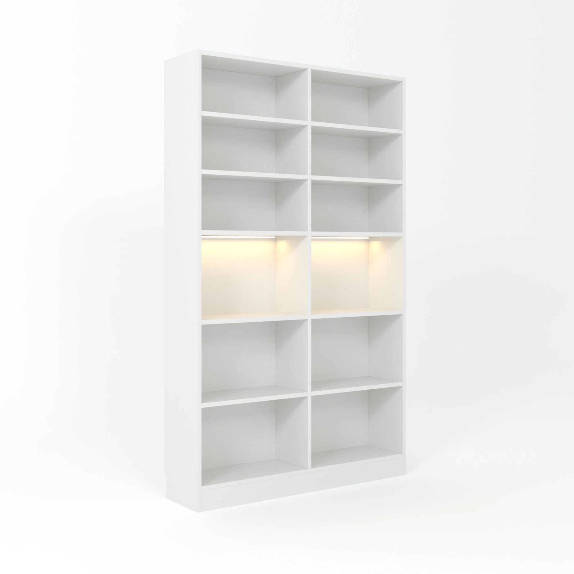 Loft Kiri Bookcase, 120cm, White