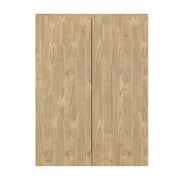Loft Kiri Bookcase Doors, W60cm, Natural Wood