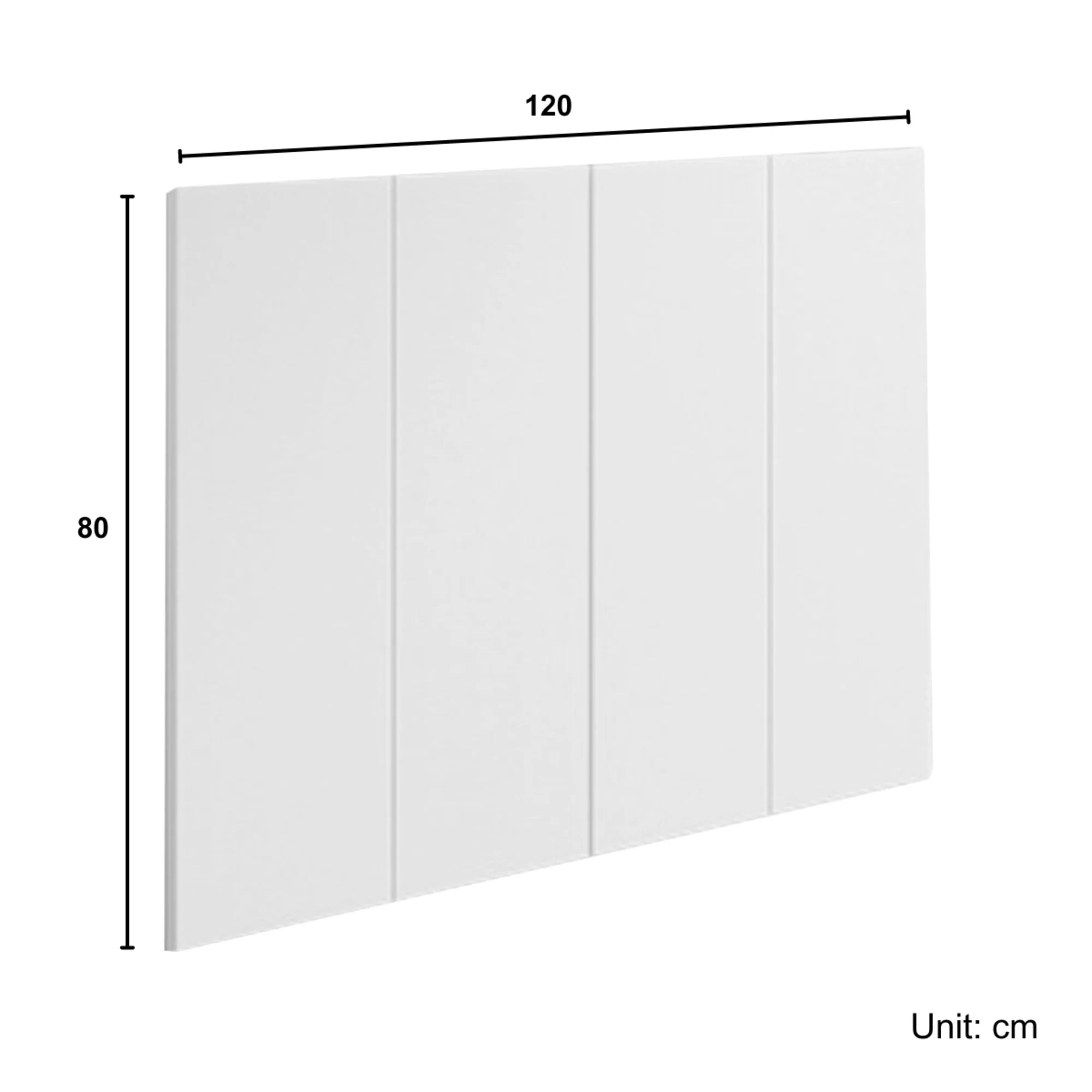 Loft Kiri Bookcase Door, 4 Doors, White