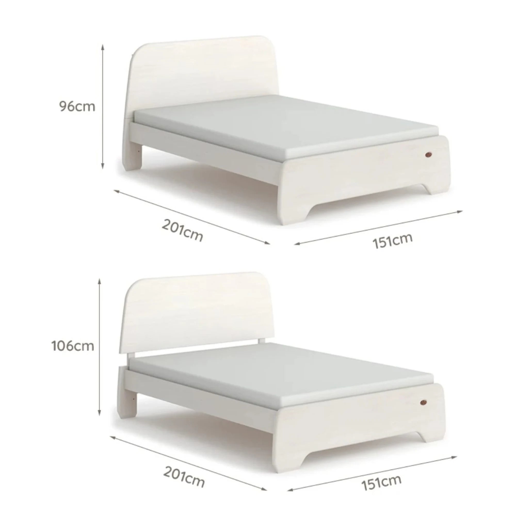 Boori Cloud Kids NZ Double Bed Frame