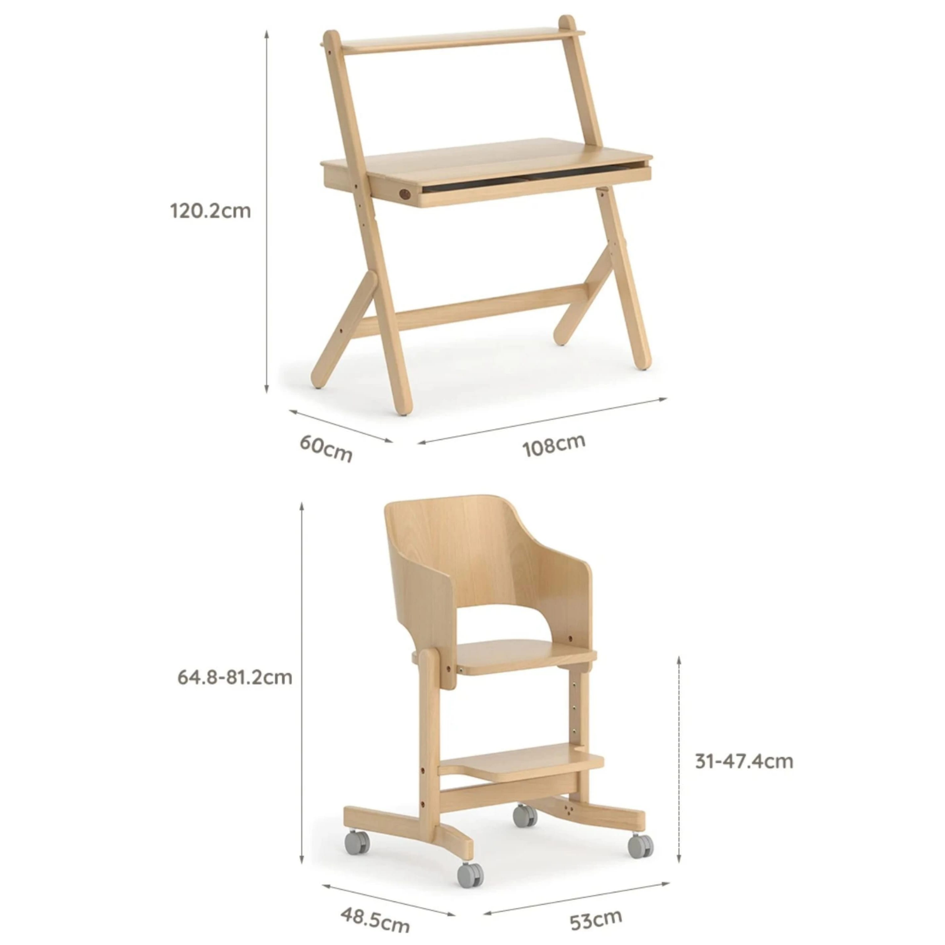 Boori Elite Kids Desk and Chair