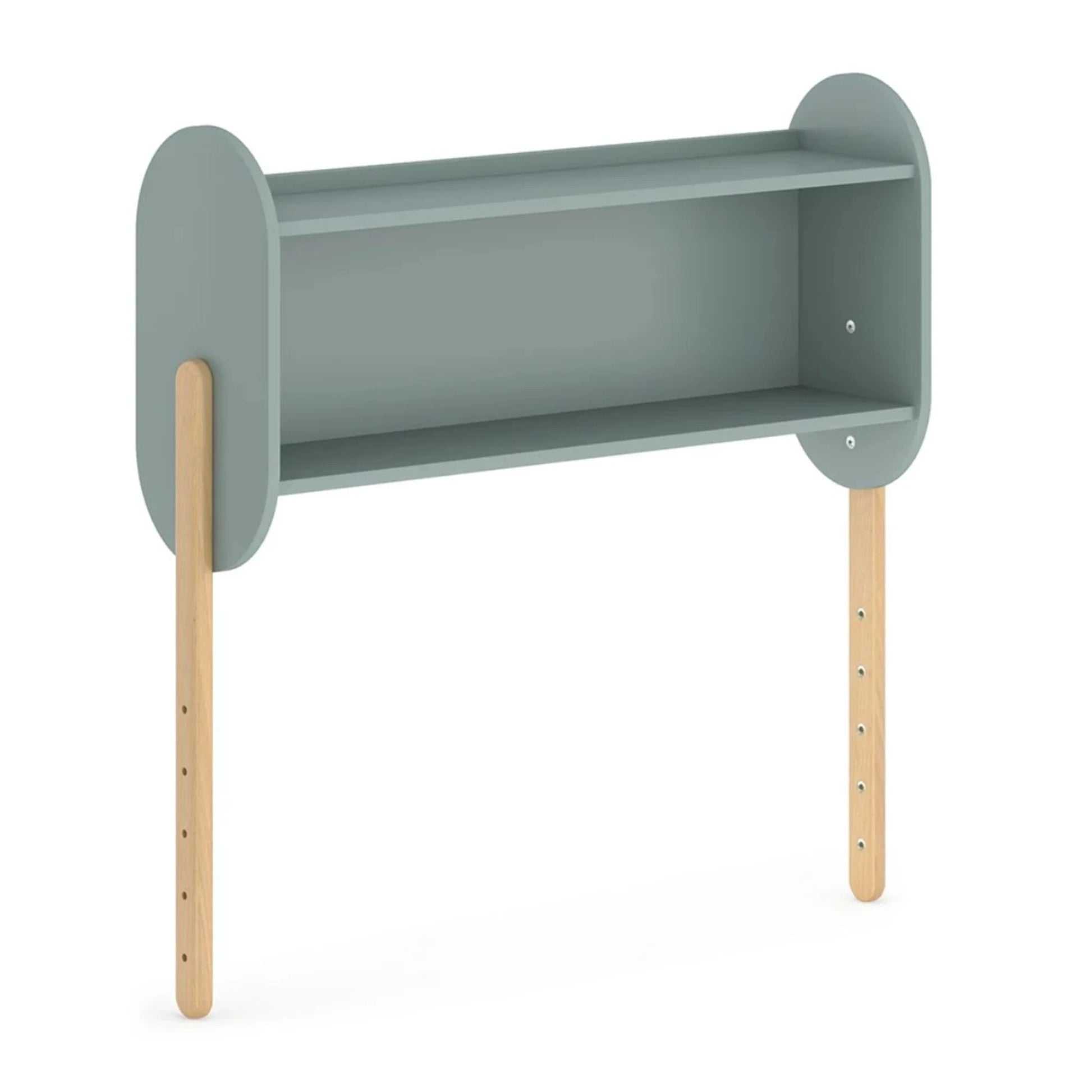 Boori Euler Kids Desk With Pegboard And Hutch Package, Blueberry