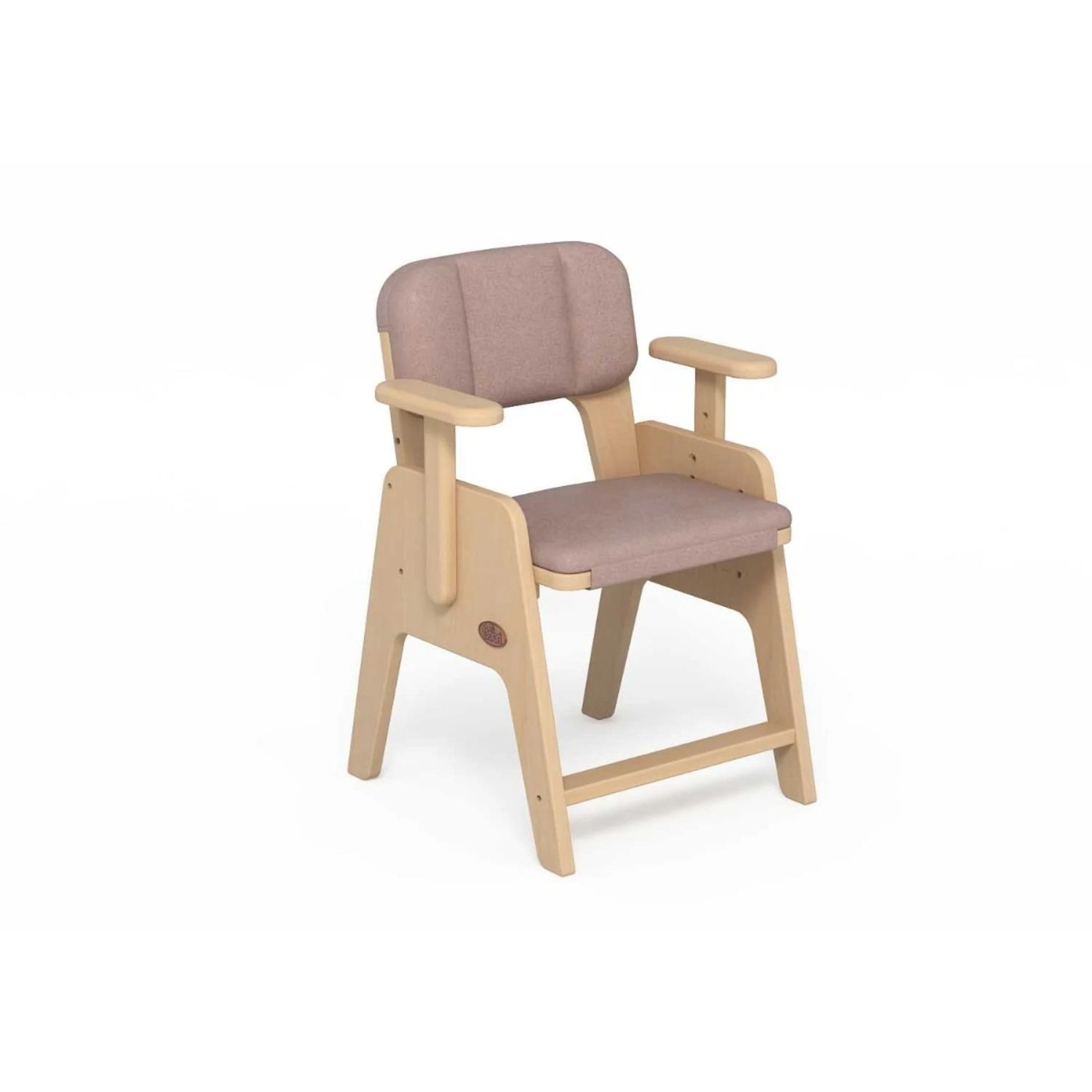 Boori Euler Kids Study Chair with Cushion Set, Cherry