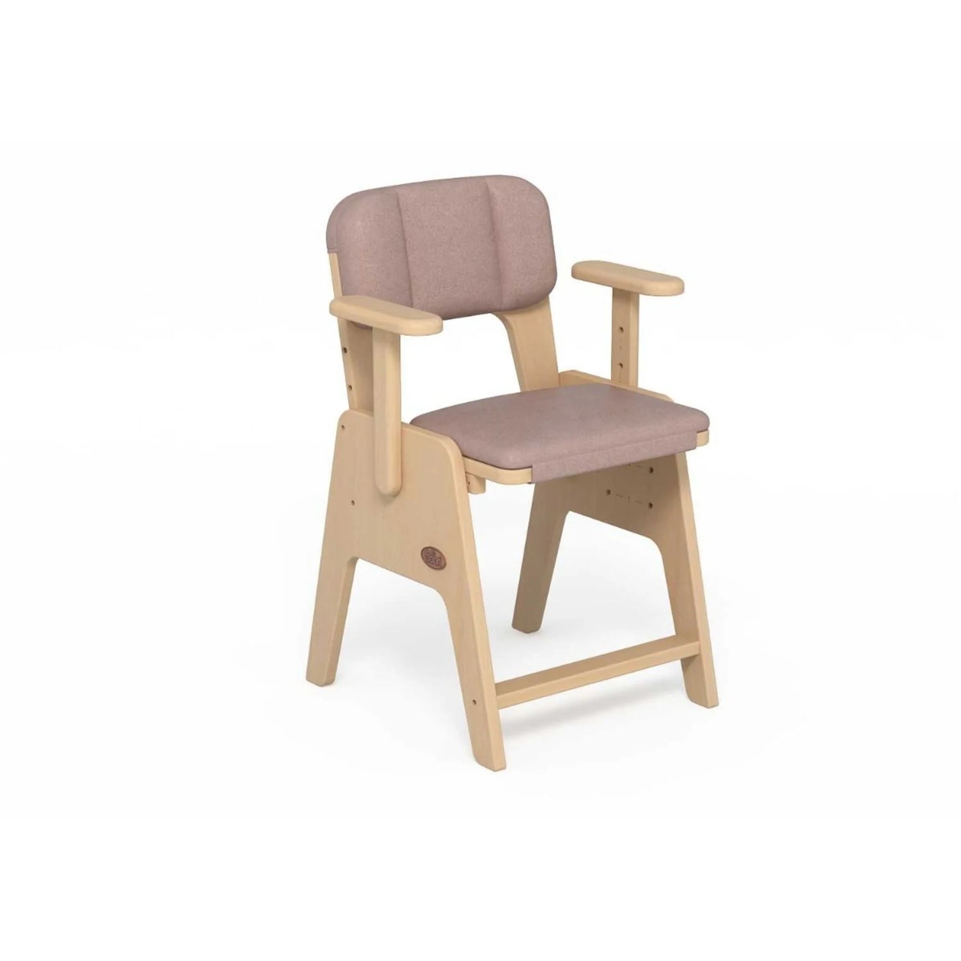 Boori Euler Kids Study Chair with Cushion Set, Cherry